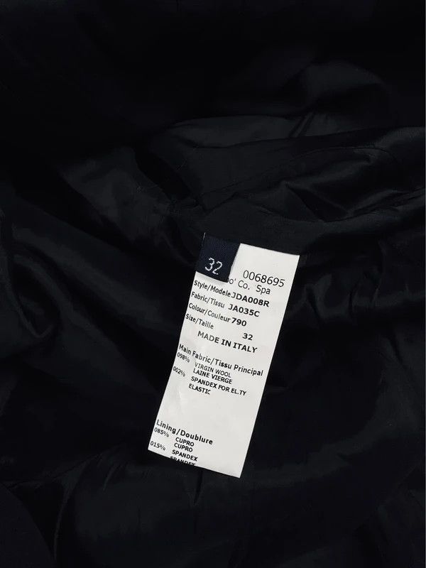 Jil Sander Jil Sander blazer black basic 32 Size XXS / US 00 / IT 34 - 5 Thumbnail