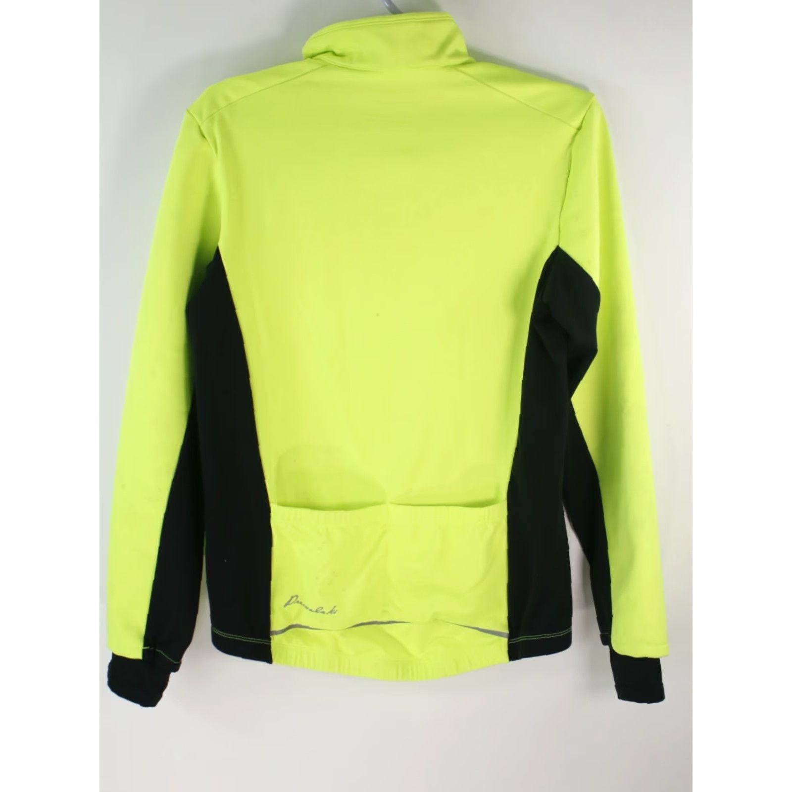 Vintage Przewalski Womens Thermal Windproof Solid Green Zipper Jacket Small Size S / US 4 / IT 40 - 3 Thumbnail