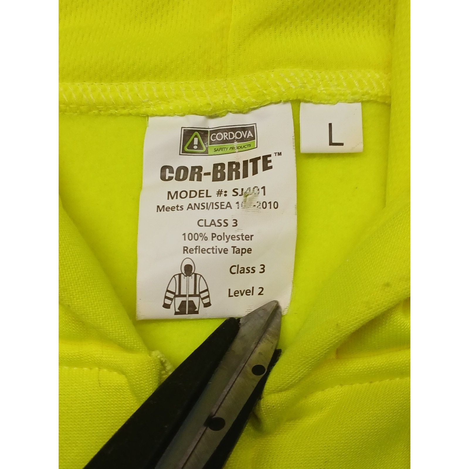 Other Cordova (Large) Yellow Hoodie Full Zip Jacket Model SJ401 Size US L / EU 52-54 / 3 - 4 Thumbnail