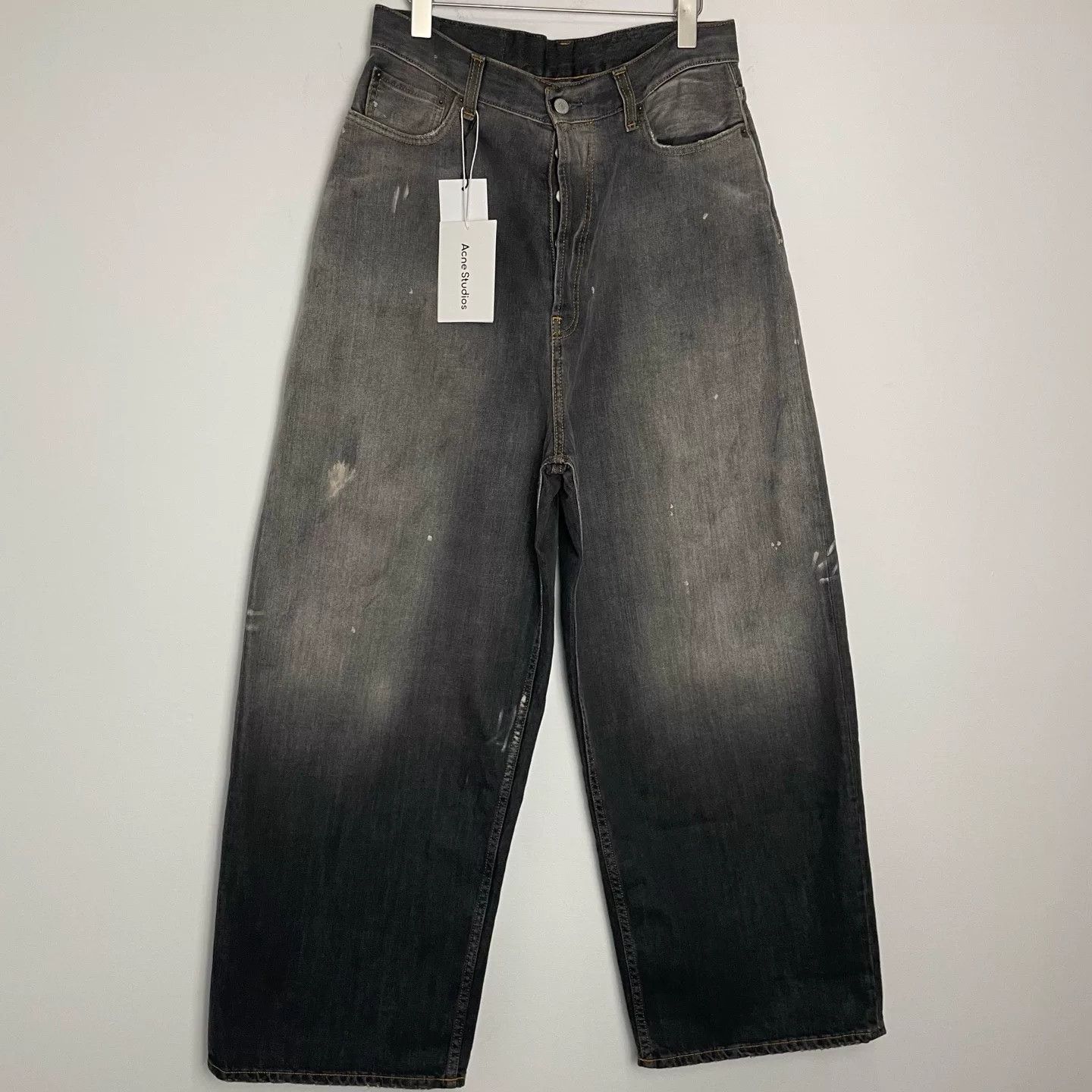 Acne Studios acne studios super baggy wide-leg jeans Size US 36 / EU 52 - 1 Thumbnail