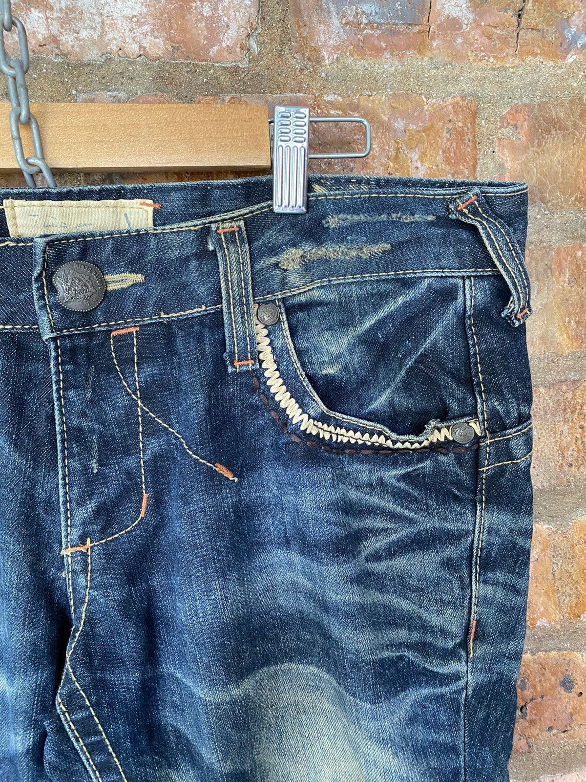Japanese Brand FLARE🔥Lolita Jeans x Yoshitomo Nara pants Size US 34 / EU 50 - 6 Thumbnail