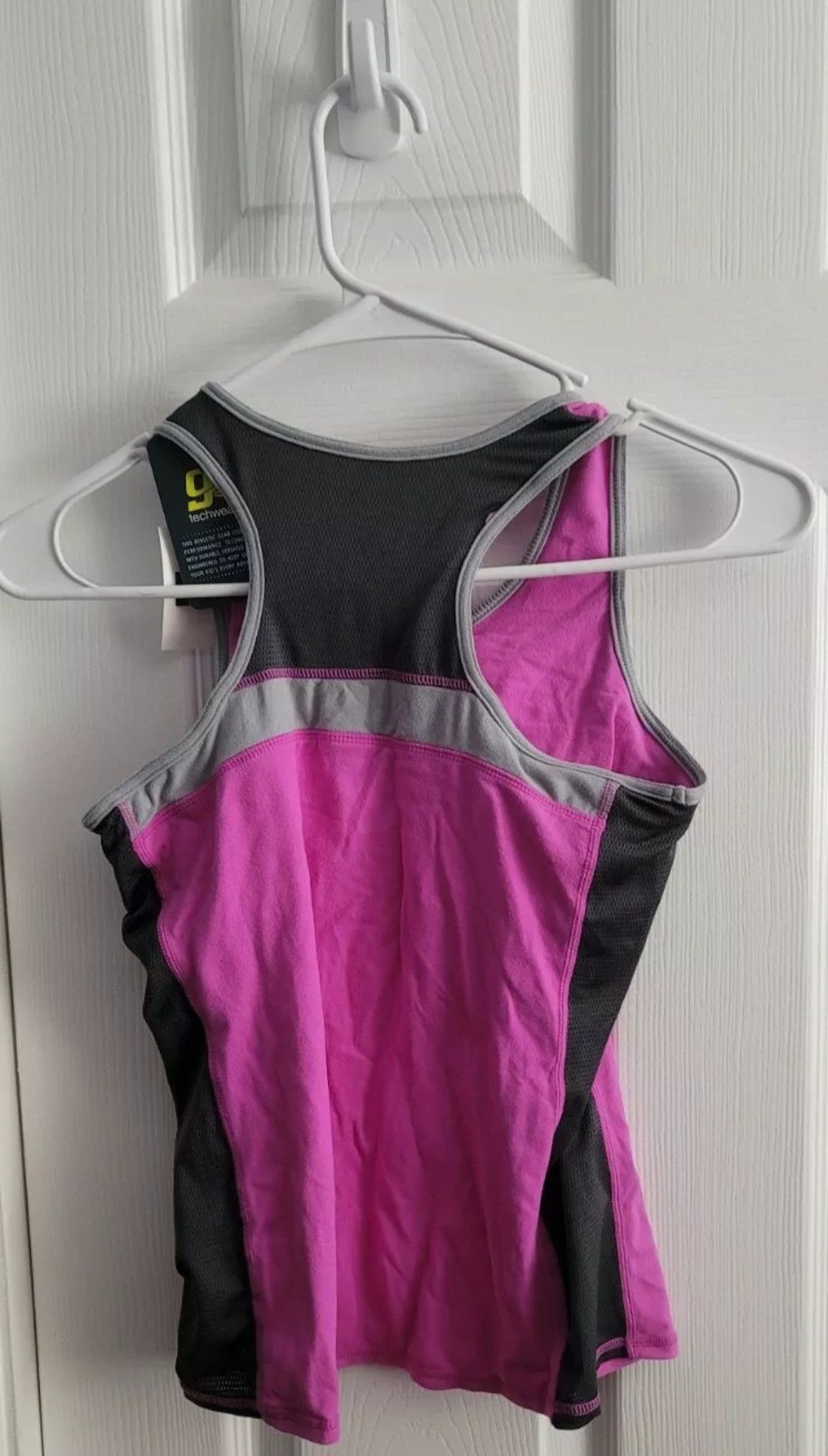 Gap NWT GAP Girl's Pink G Techwear Athletic Tank Top XXL (14-16) Size XS / US 0-2 / IT 36-38 - 2 Thumbnail
