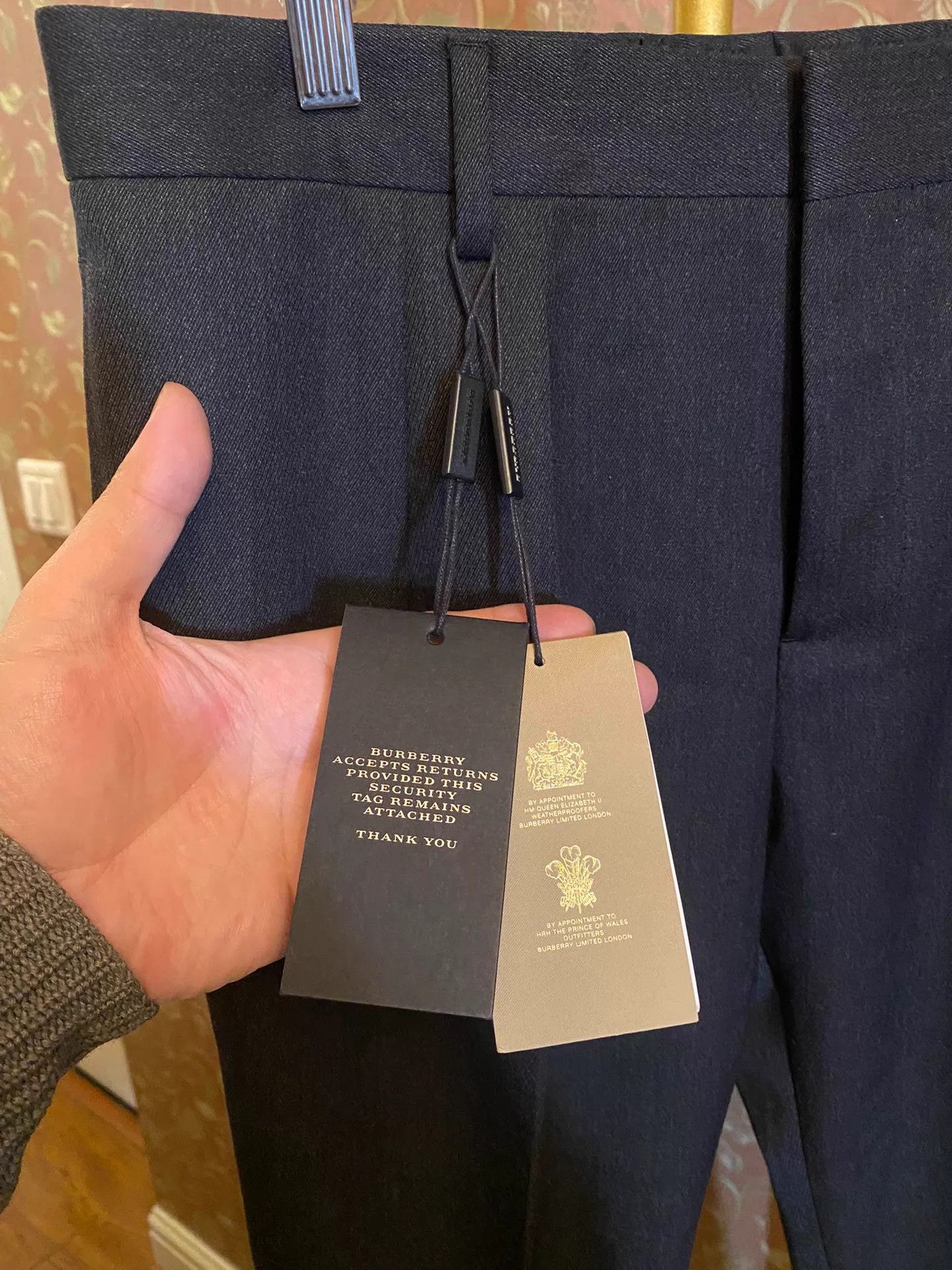 Burberry Burberry London Heavy Wool Charcoal Pants Italy 48 Size US 32 / EU 48 - 5 Thumbnail