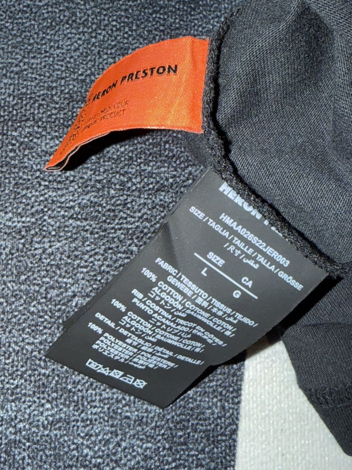 Heron Preston Men’s shirt, large great condition Size US L / EU 52-54 / 3 - 4 Thumbnail