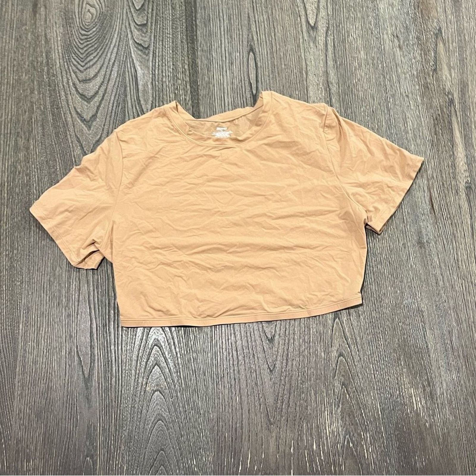 SKIMS NWT Skims Fits Everybody Super Cropped T-Shirt Orche 2X Size XXL / US 16-18 / IT 52-54 - 1 Thumbnail