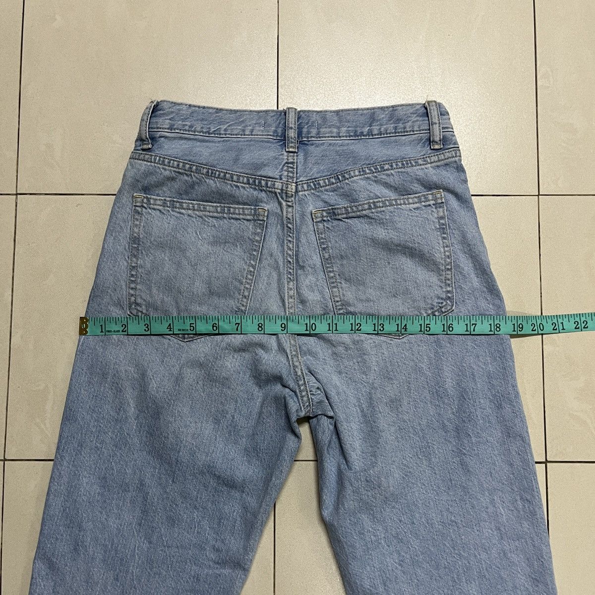 Japanese Brand × Uniqlo × Vintage Uniqlo Relaxed Tapered Jeans Size 27" / US 4 / IT 40 - 15 Thumbnail