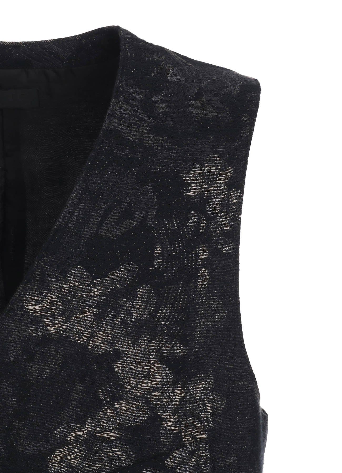 Yohji Yamamoto S'yte Yohji Yamamoto - FADED FLORAL JACQUARD VEST Size US L / EU 52-54 / 3 - 15 Thumbnail