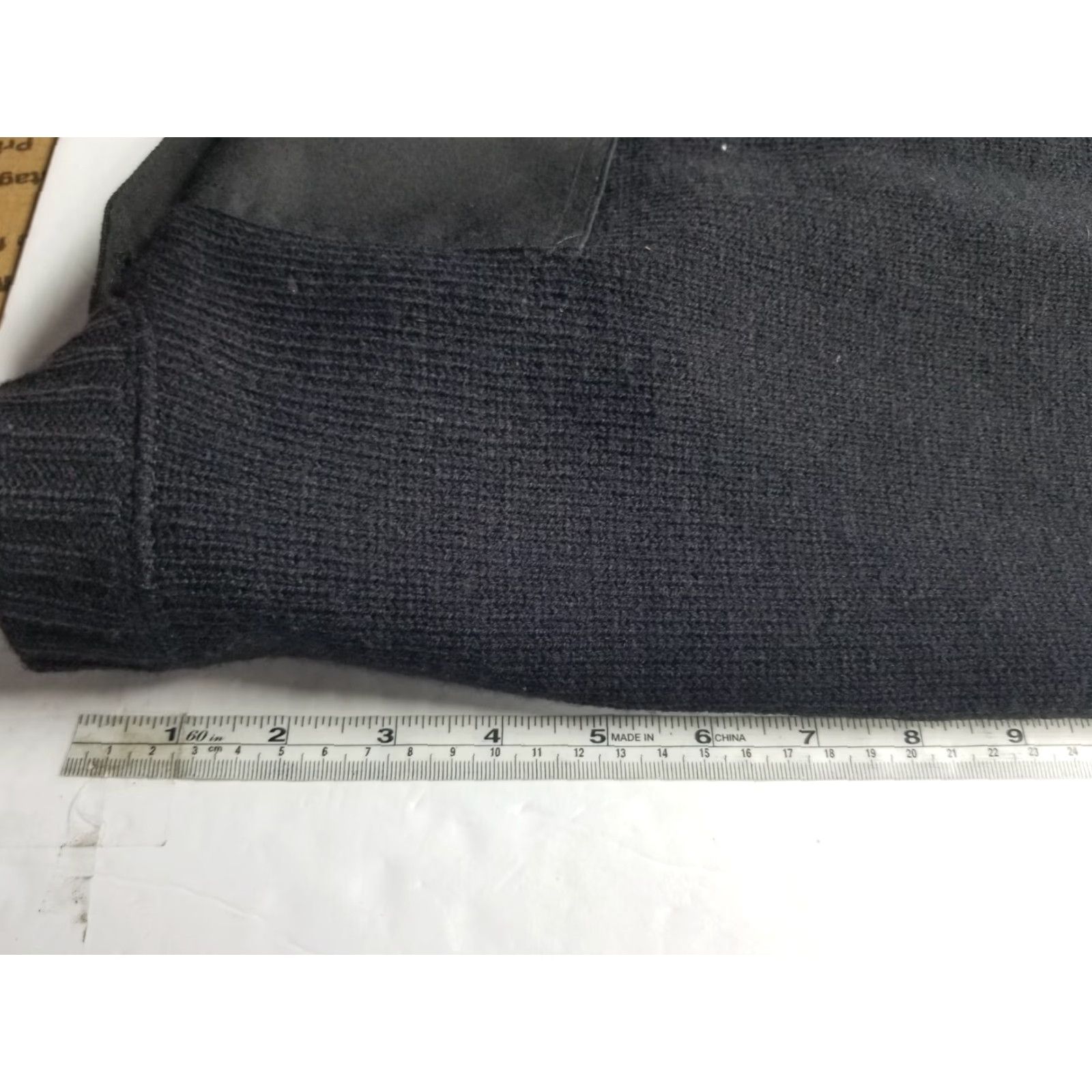 Vintage VINTAGE Sharf and Breit Pullover Sweater V-Neck Long Sleeve Black Knit Military 90s City Army Marine Patriotic Mens L Size US L / EU 52-54 / 3 - 5 Thumbnail