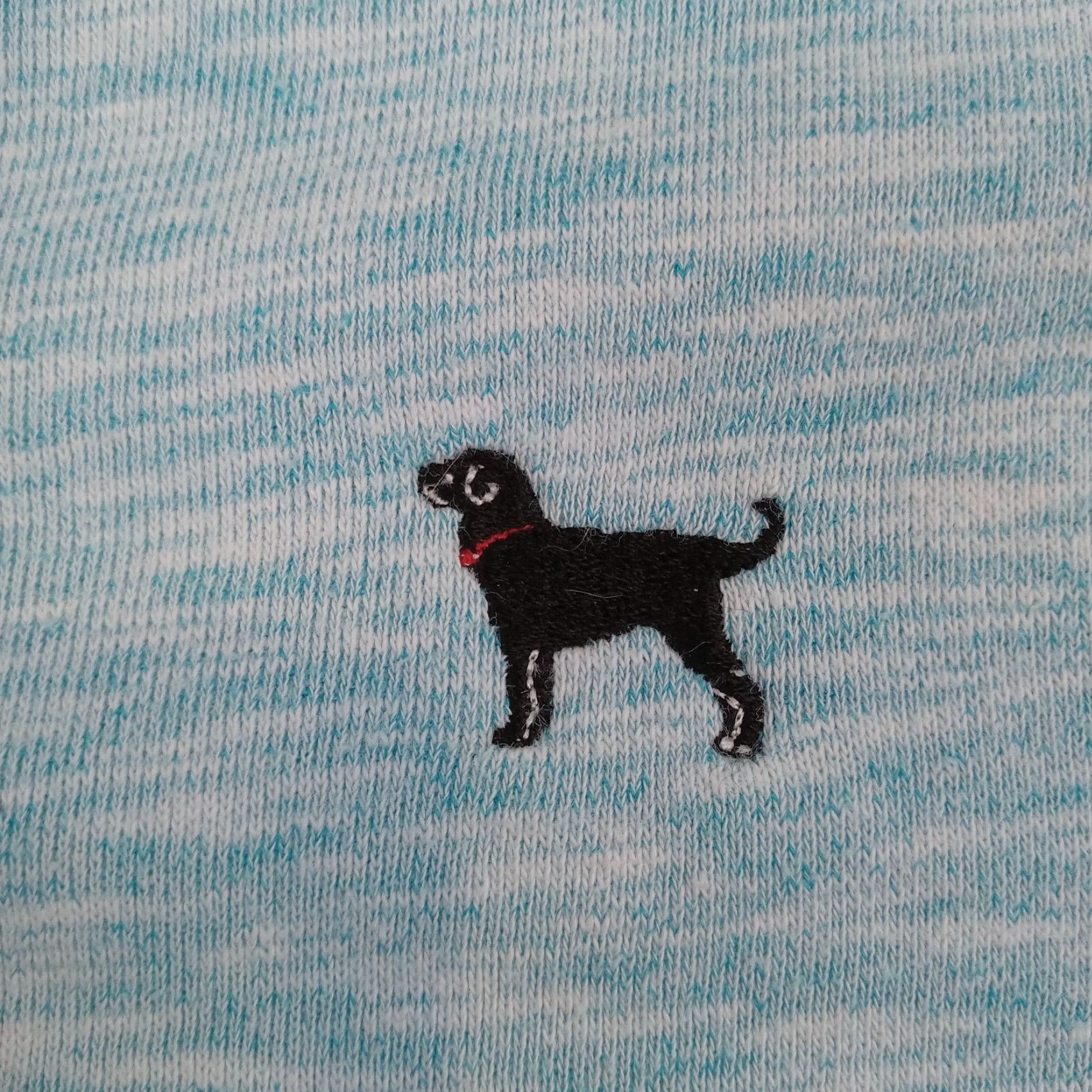Vintage The Black Dog Sweater Womens Small Blue Cowl Neck Pullover Long Sleeve Dog Size S / US 4 / IT 40 - 7 Thumbnail