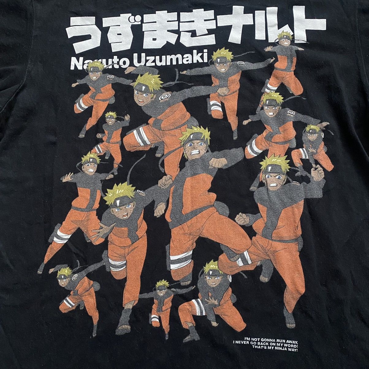 Anime NARUTO Y2K ANIME SHIPPUDEN T SHIRT Size US L / EU 52-54 / 3 - 2 Thumbnail