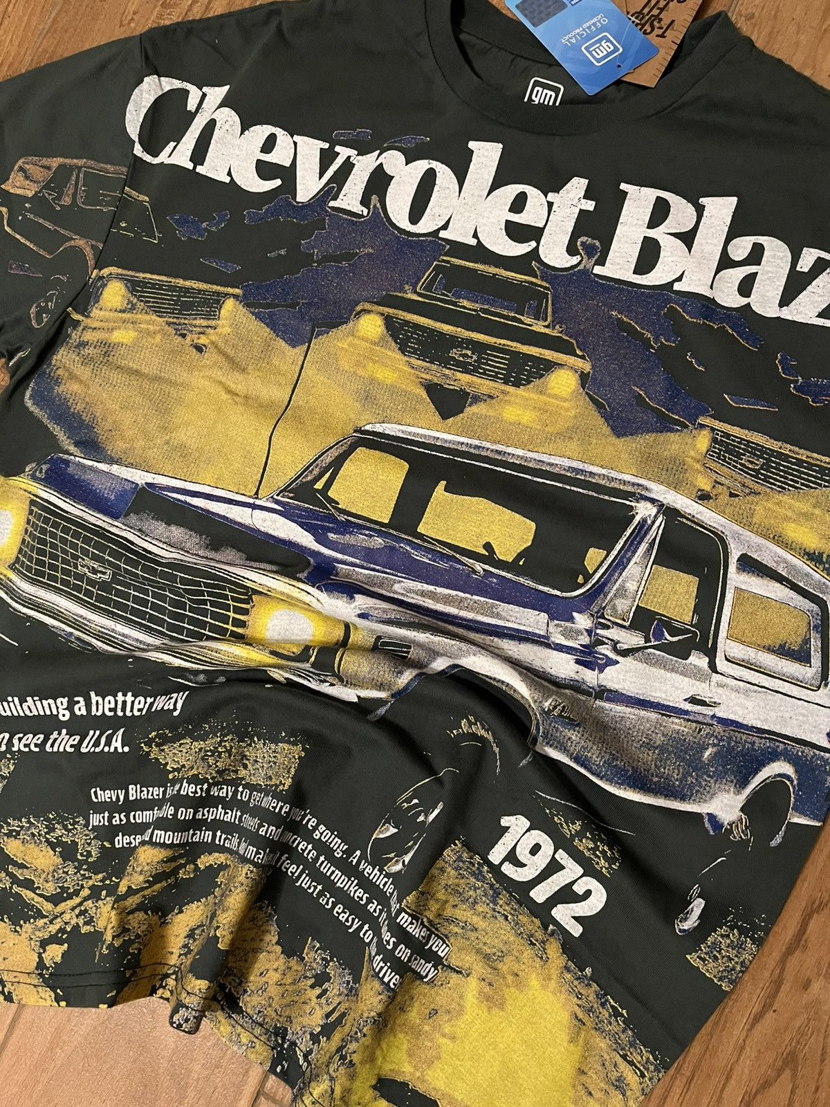 Other × Vintage Vintage Style Chevrolet Blazer All Over Print Tee Size US M / EU 48-50 / 2 - 2 Thumbnail