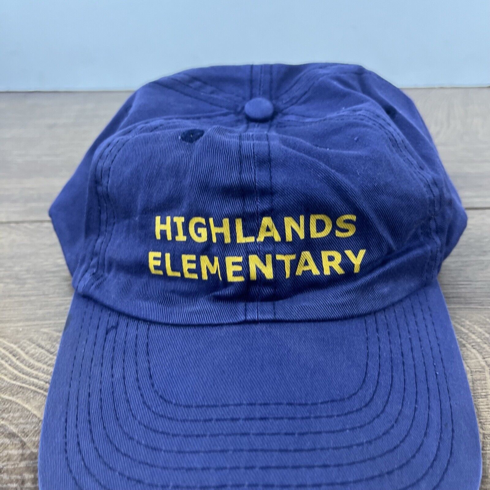 Other Highlands Elementary Snapback Hat Blue Adjustable Hat Blue A Size ONE SIZE - 6 Thumbnail