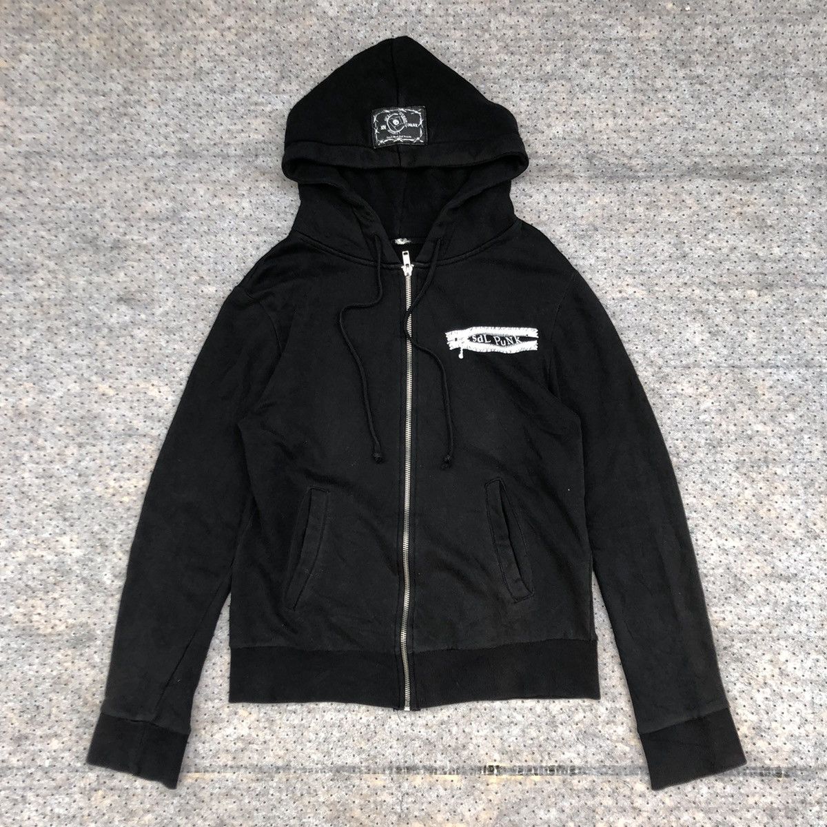 Japanese Brand Vintage Sexy Dynamite London Punk Zipphoodie Size XS / US 0-2 / IT 36-38 - 9 Thumbnail