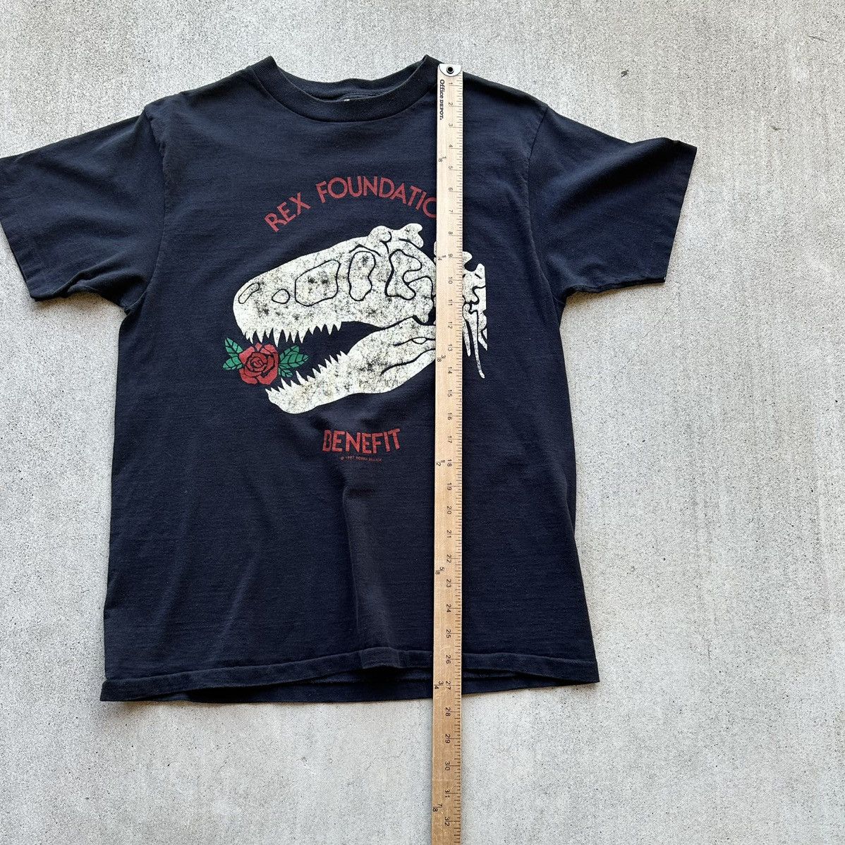 Vintage Vintage Grateful Dead Rex Foundation Tee Shirt 90s Size US M / EU 48-50 / 2 - 6 Thumbnail