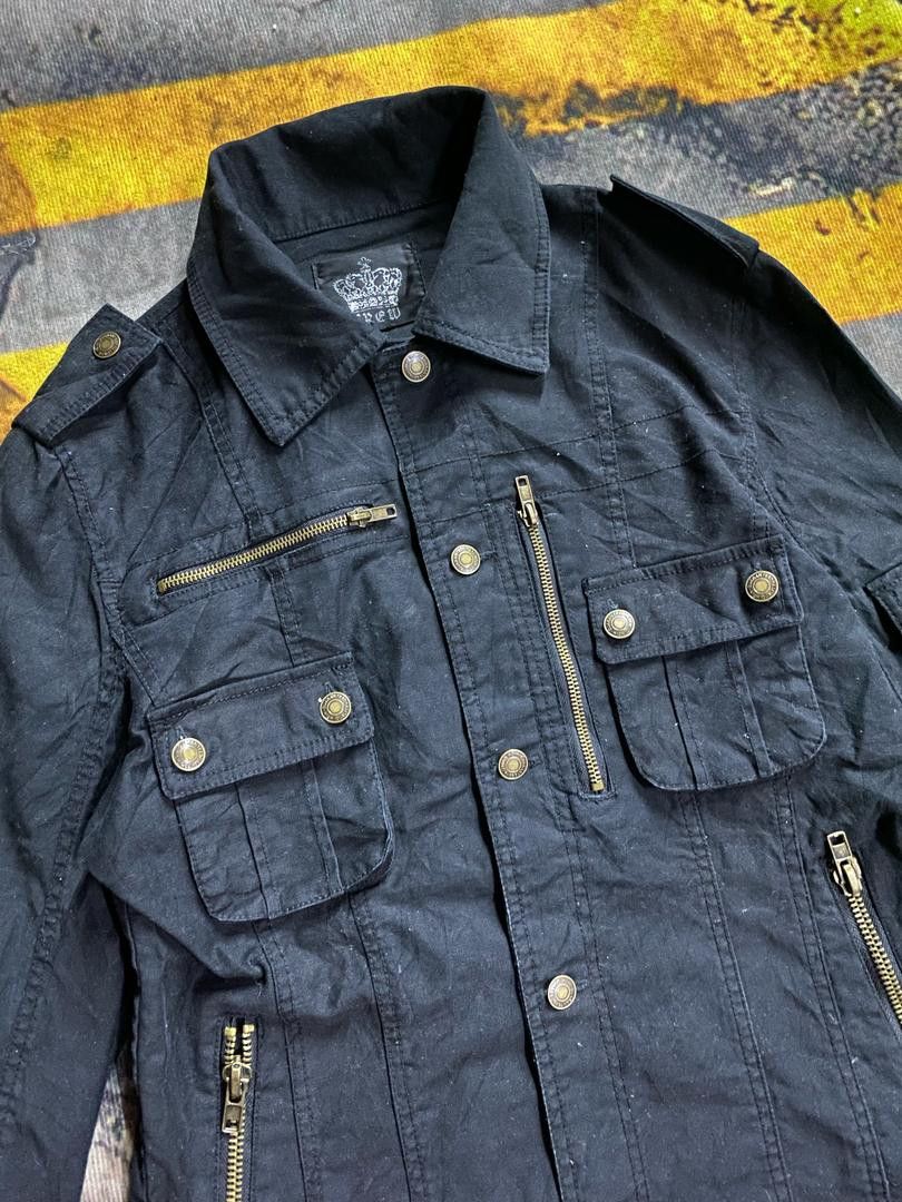 Japanese Brand Crew Multipocket Jacket Size US S / EU 44-46 / 1 - 3 Thumbnail