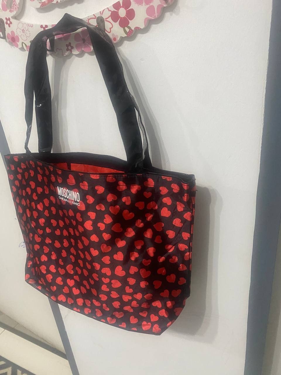 Moschino MOSCHINO TOTE BAG (LOVE) Size ONE SIZE - 4 Thumbnail