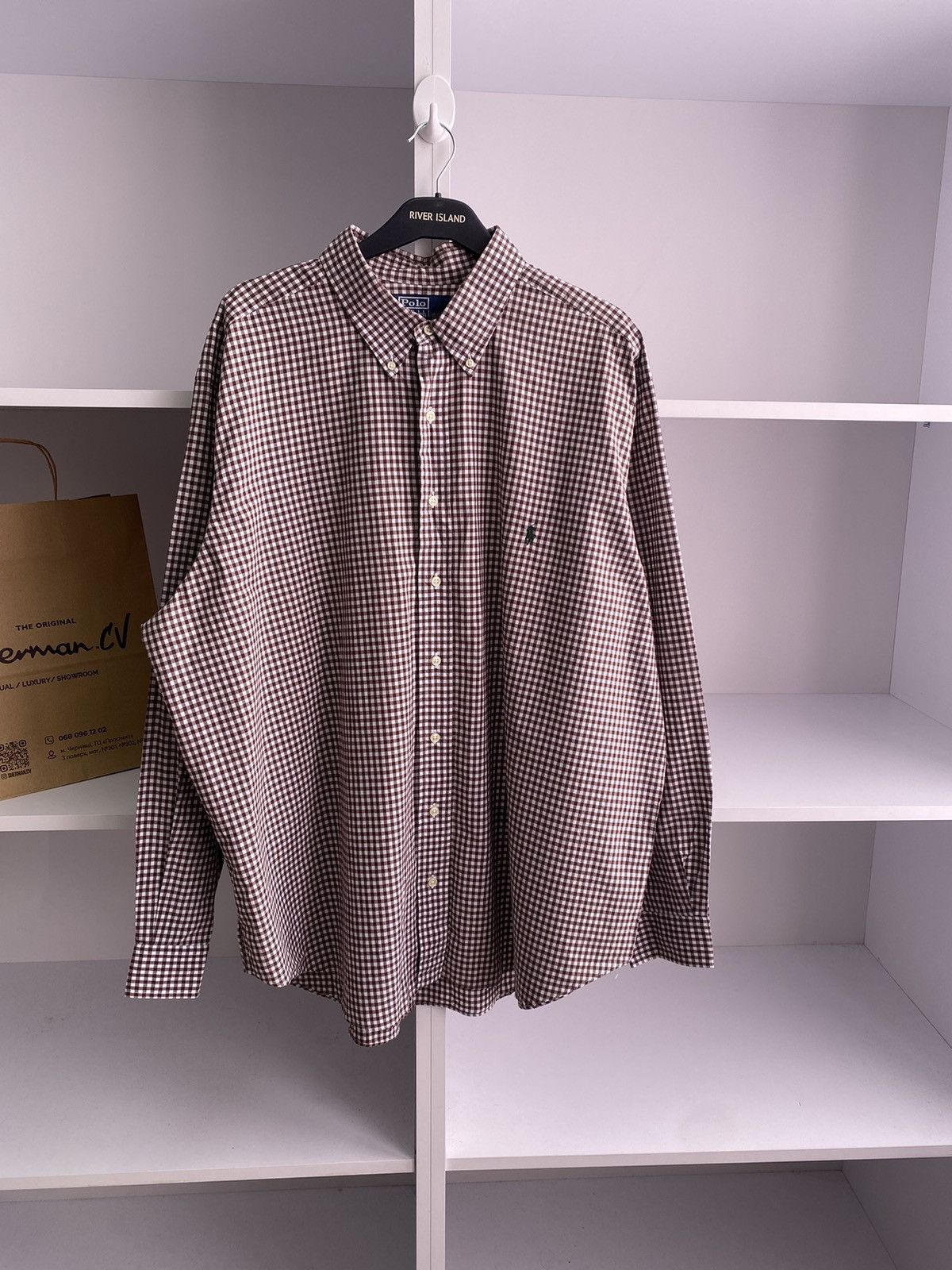 Polo Ralph Lauren × Vintage Vintage Polo Ralph Lauren Multicolour Button Up Shirt Size US XXL / EU 58 / 5 - 4 Thumbnail