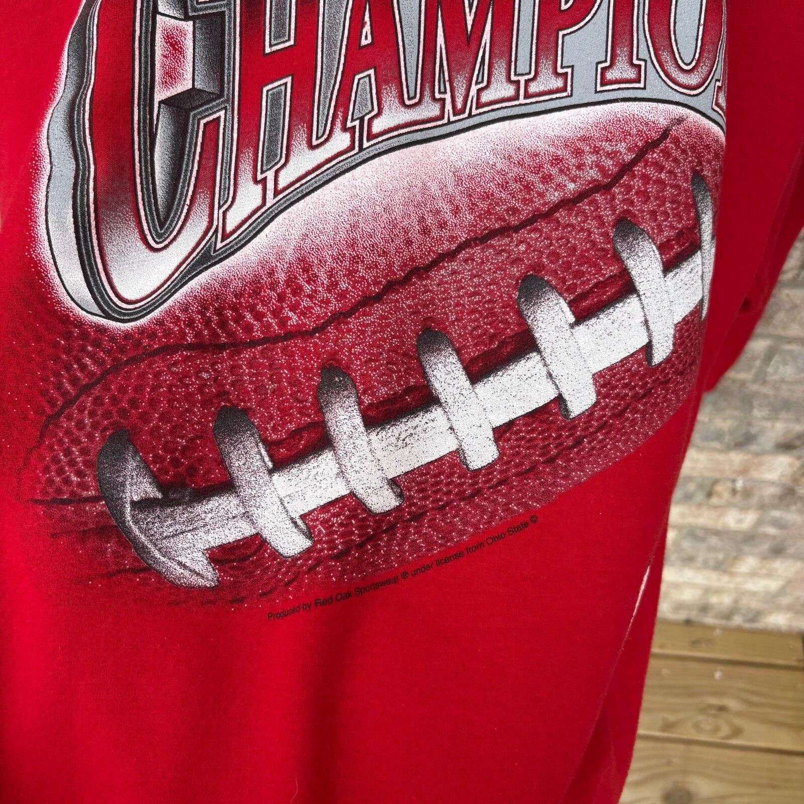 Jerzees Vintage Ohio State football championship sweatshirt Size US M / EU 48-50 / 2 - 7 Thumbnail