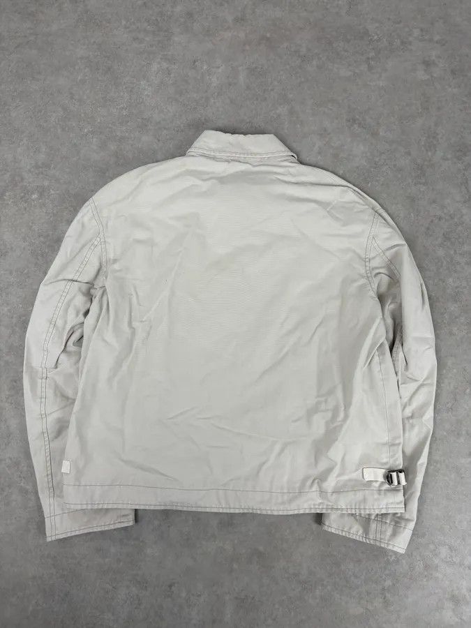 Acne Studios Acne Studios White Creamy Worker Buttoned Jacket Size US M / EU 48-50 / 2 - 6 Thumbnail
