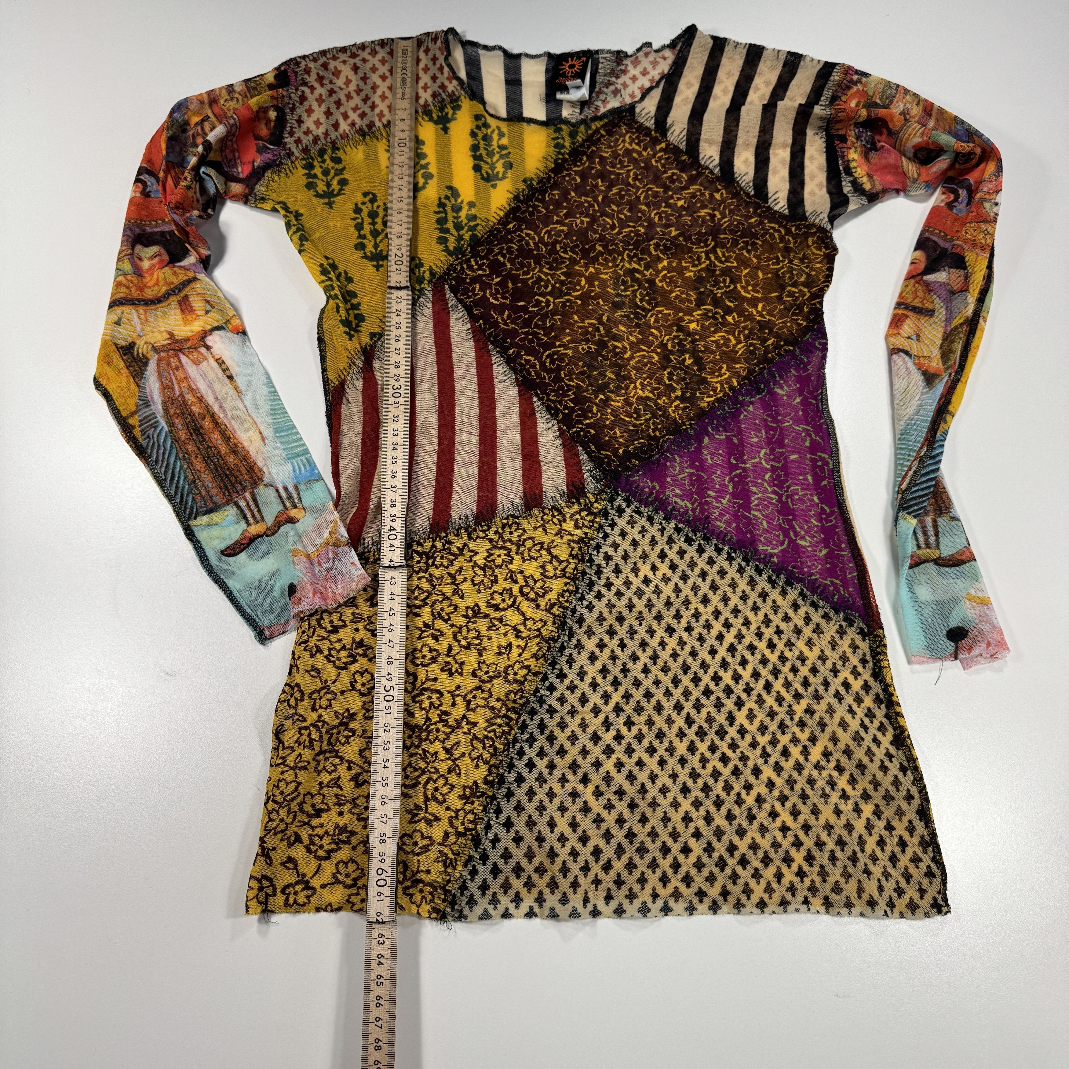 Jean Paul Gaultier Jean Paul Gaultier Soleil Vintage Mesh Top Size L / US 10 / IT 46 - 7 Thumbnail