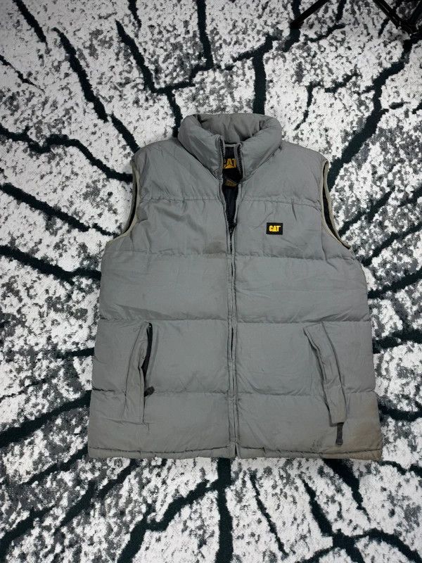 Caterpillar Caterpillar Cat L Gray Puffer Vest Size US L / EU 52-54 / 3 - 1 Thumbnail