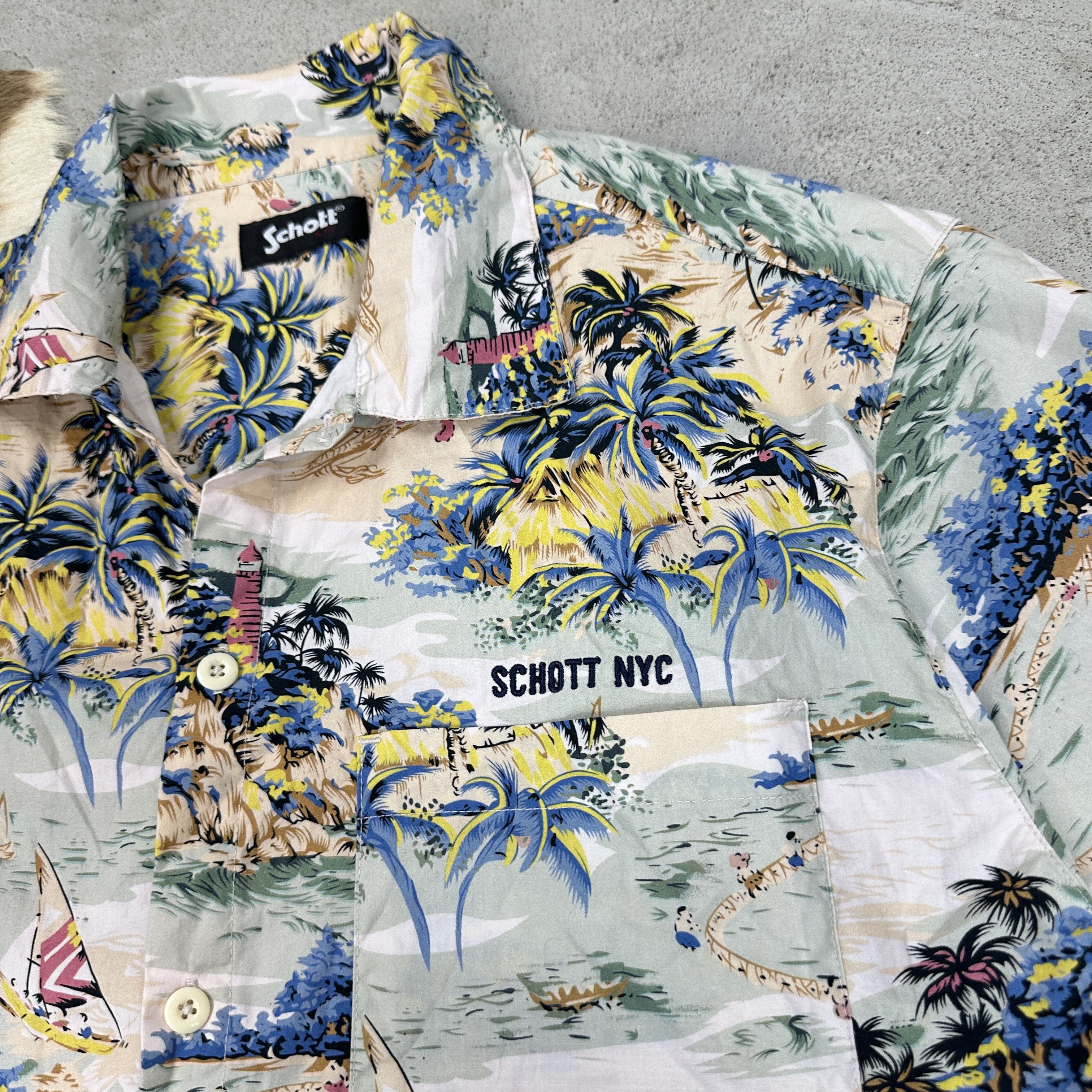Vintage Vintage Casual Streetwear Skater Hip-Hop Hawaiian Shirt Size US XL / EU 56 / 4 - 2 Thumbnail