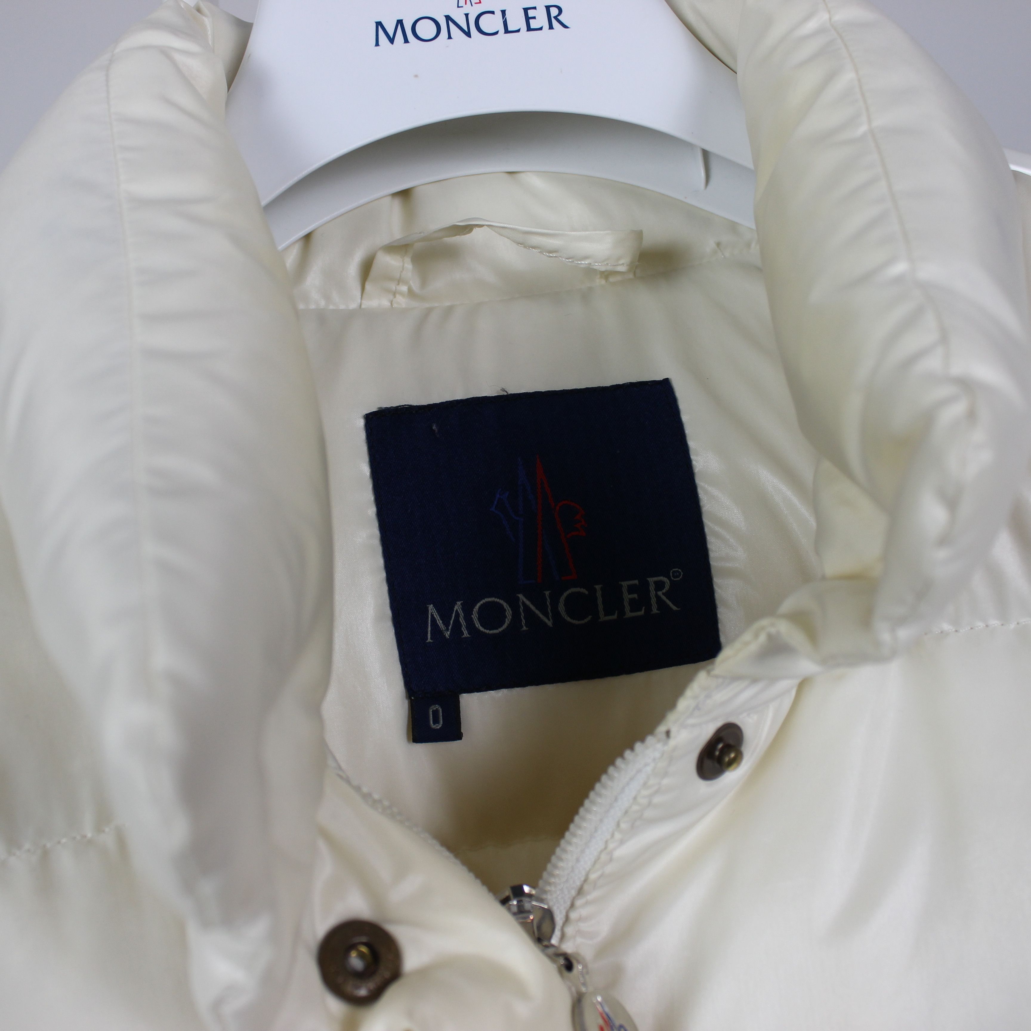 Moncler Moncler Grenoble jacket vintage down women XS 0 cream white Size XS / US 0-2 / IT 36-38 - 3 Thumbnail