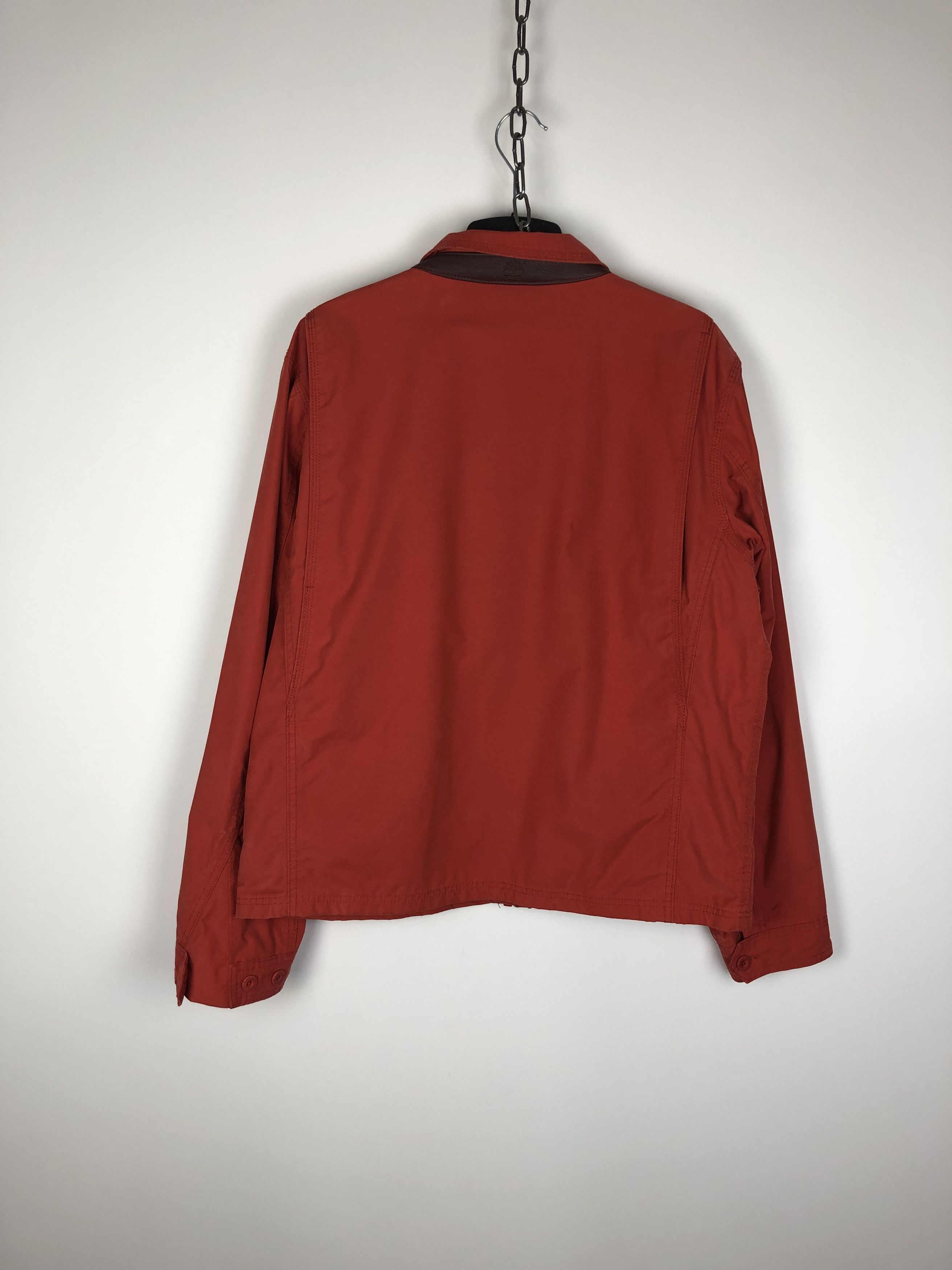Timberland Timberland Bomber Jacket Zip Red size L Size US L / EU 52-54 / 3 - 6 Thumbnail