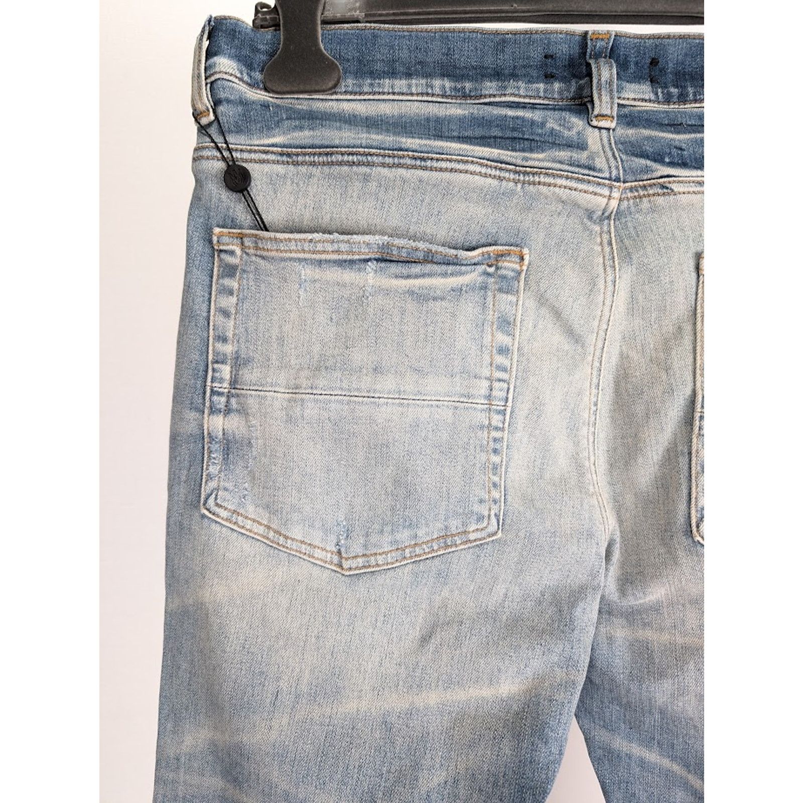 Amiri o1rshd1 Dragon MX1 Jeans in Vintage Indigo Size US 34 / EU 50 - 16 Thumbnail