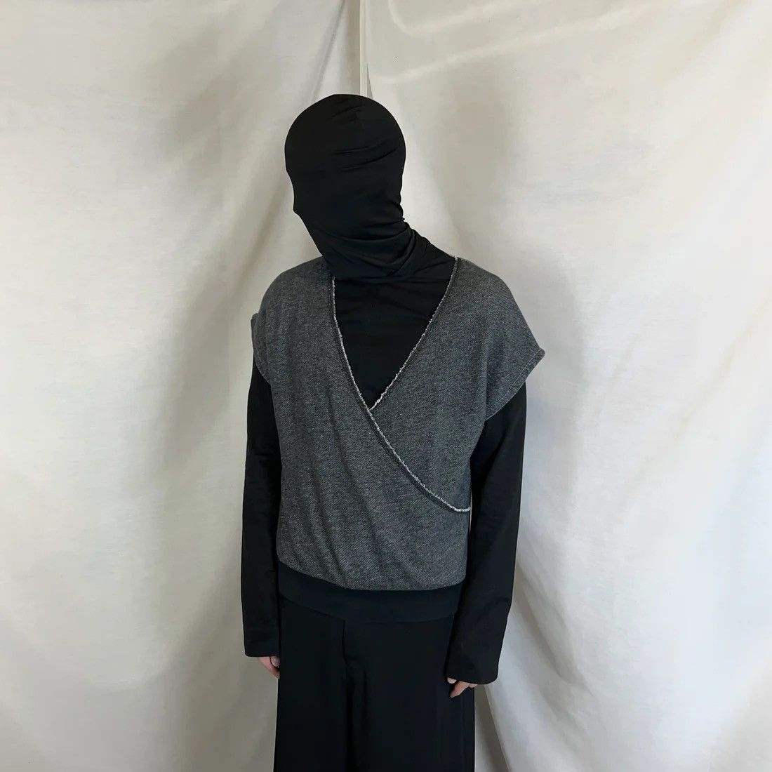 Dries Van Noten Dries Van Noten Asymmetric Layered Kimono Vest Size US M / EU 48-50 / 2 - 2 Thumbnail