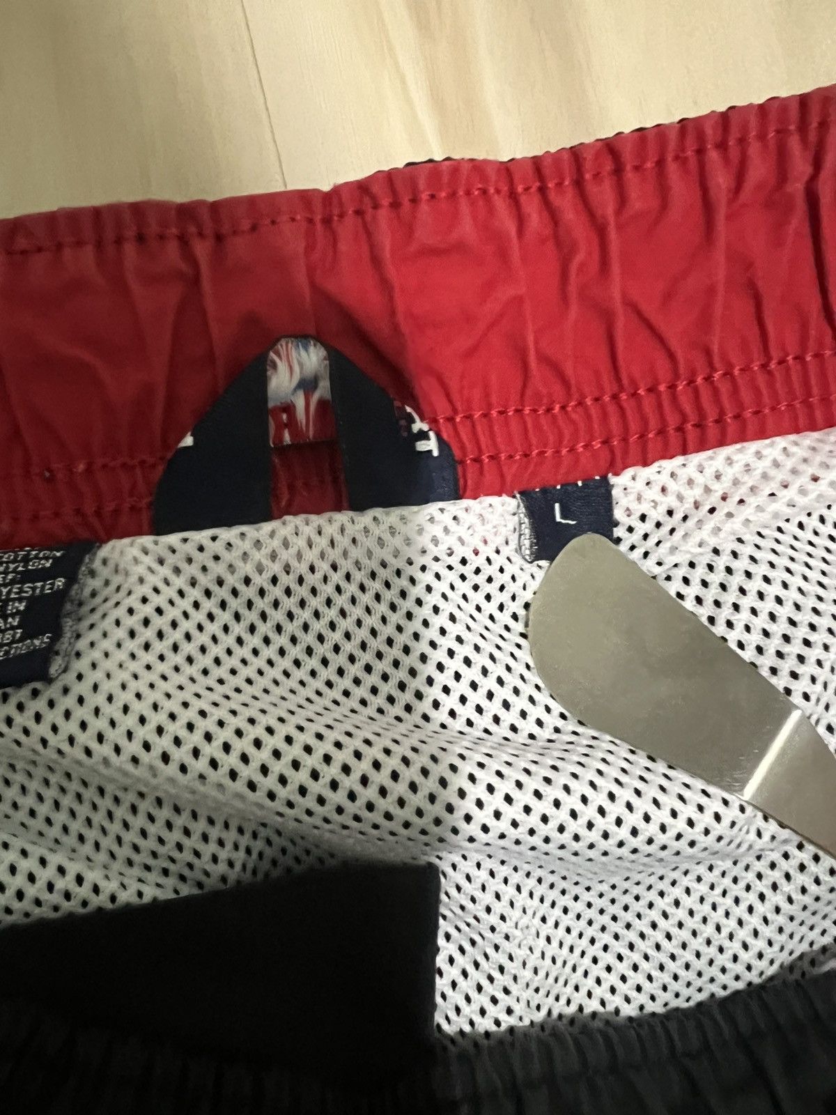 Polo Ralph Lauren Polo Sport Ralph Lauren Red Swim Trunk Beach Board Shorts Size US 34 / EU 50 - 8 Thumbnail