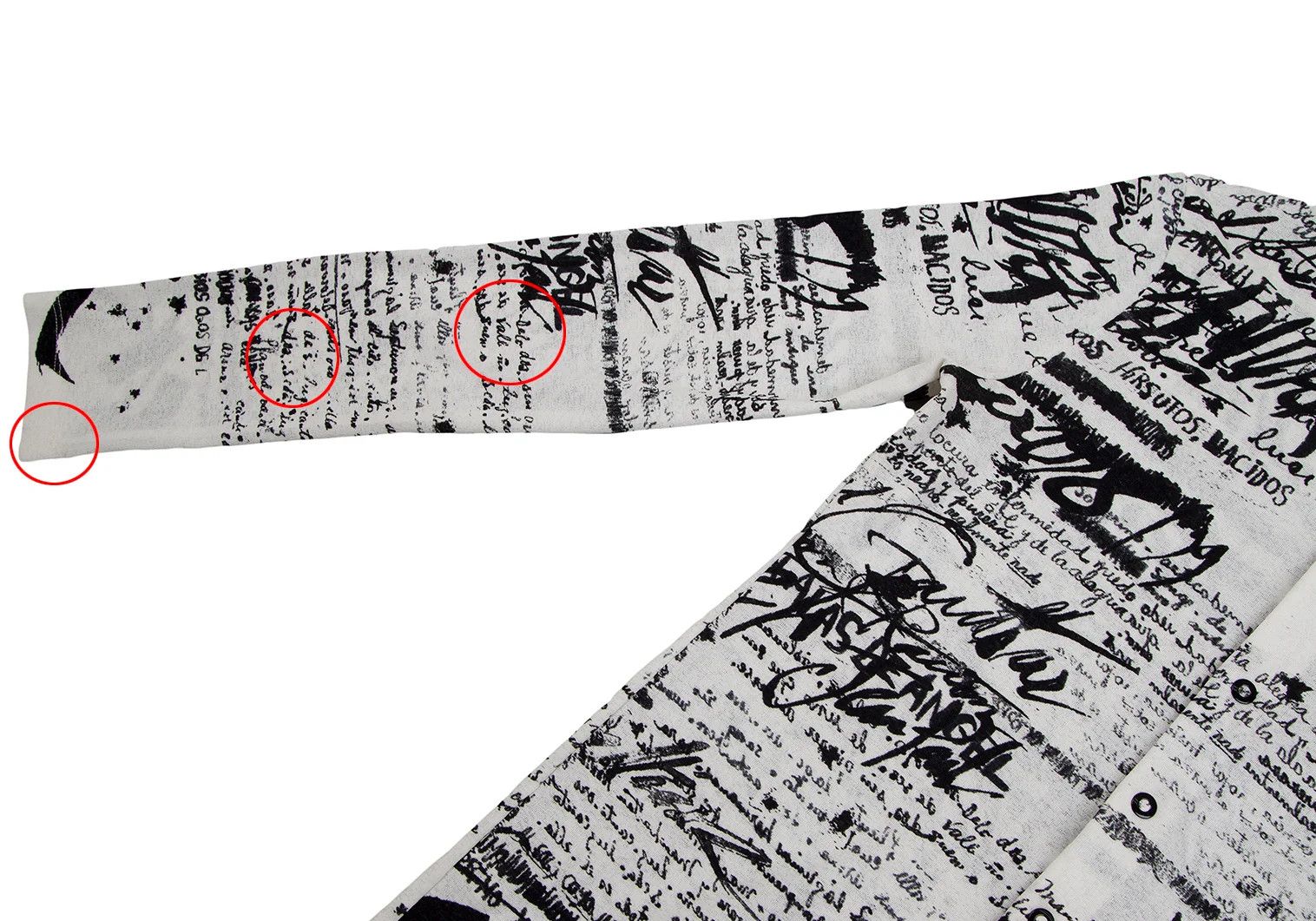 Jean Paul Gaultier Snap Button Shirt in Black and White, Size 48 Size US M / EU 48-50 / 2 - 5 Thumbnail