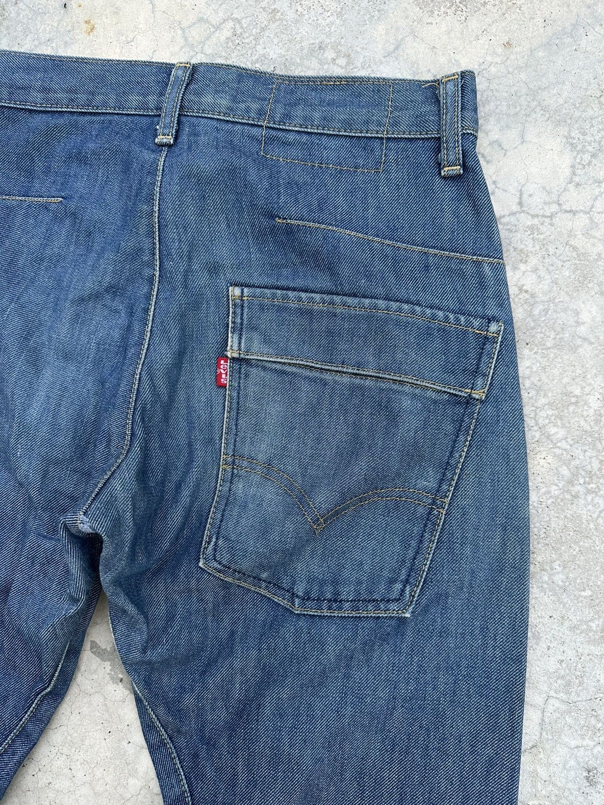 Levi's Vintage Levis Engineered Single Pocket Denim Jeans Size US 29 - 15 Thumbnail