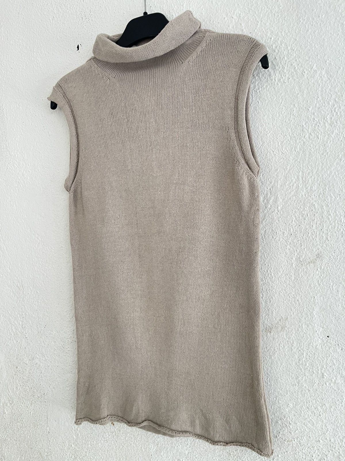 Y's Y’s Yohji Yamamoto Sleeveless Turtleneck Knit Cotton Size US L / EU 52-54 / 3 - 4 Thumbnail