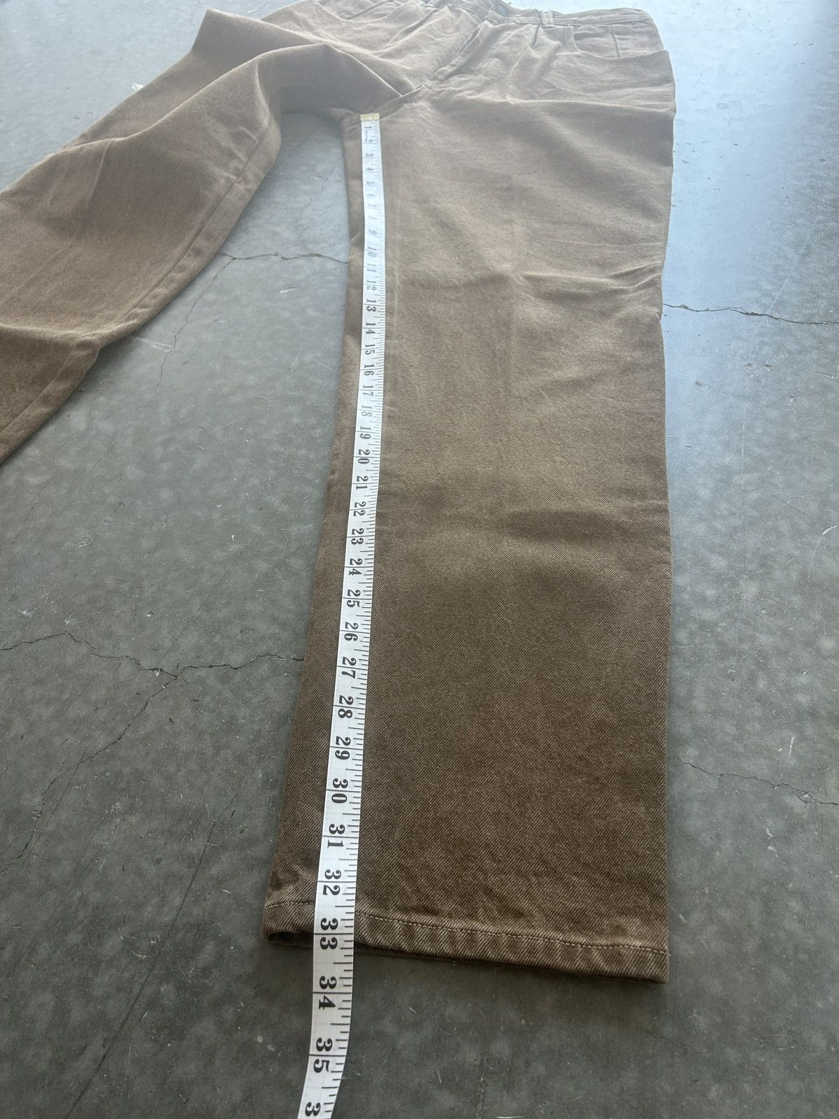 Pepe Jeans × Vintage Vintage 90s Pepe Brown Denim Jeans 30x33 Size US 30 / EU 46 - 15 Thumbnail