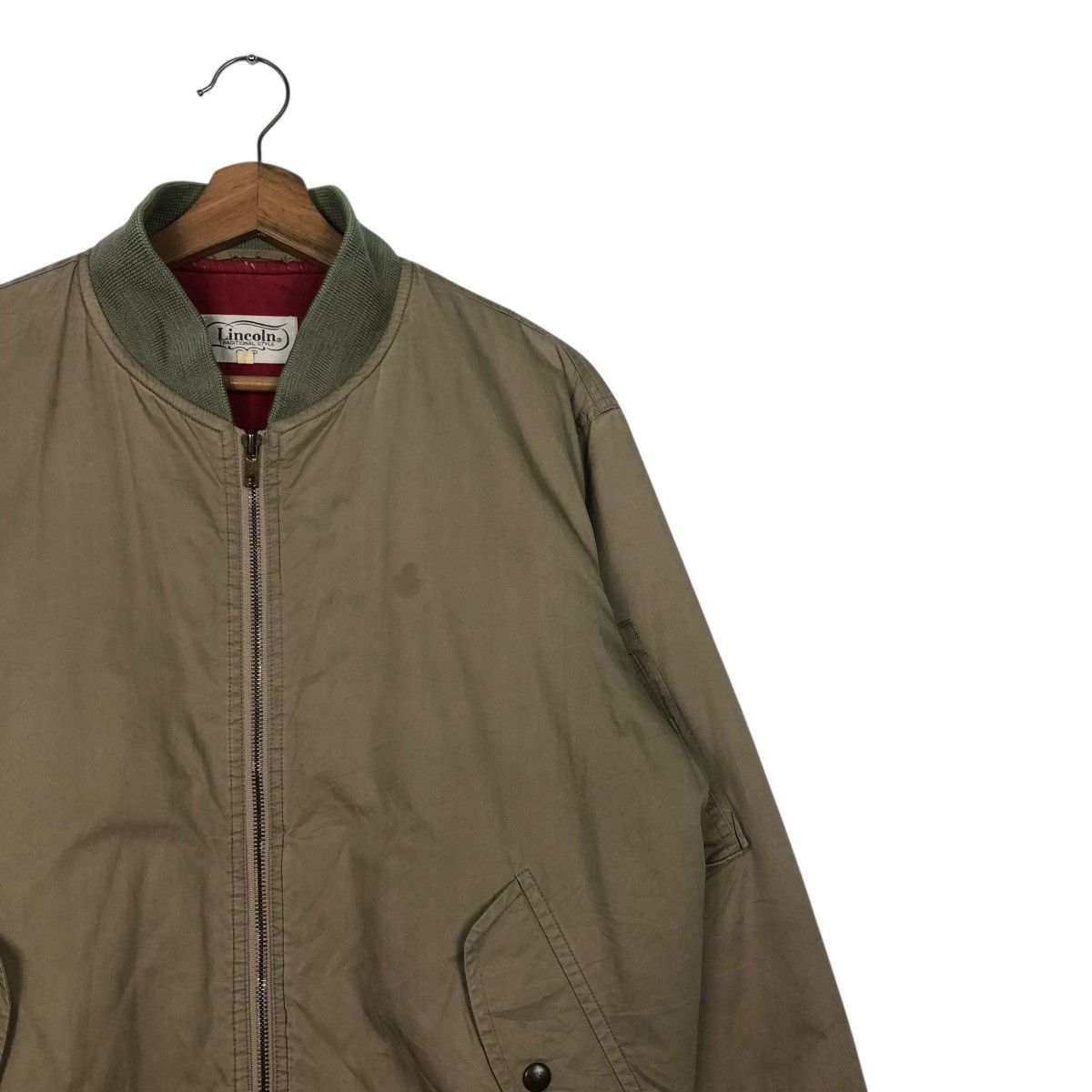 Japanese Brand 🔥VINTAGE PARACHUTE BOMBER JACKET LINCOLN ISSEY MIYAKE Size US L / EU 52-54 / 3 - 8 Thumbnail
