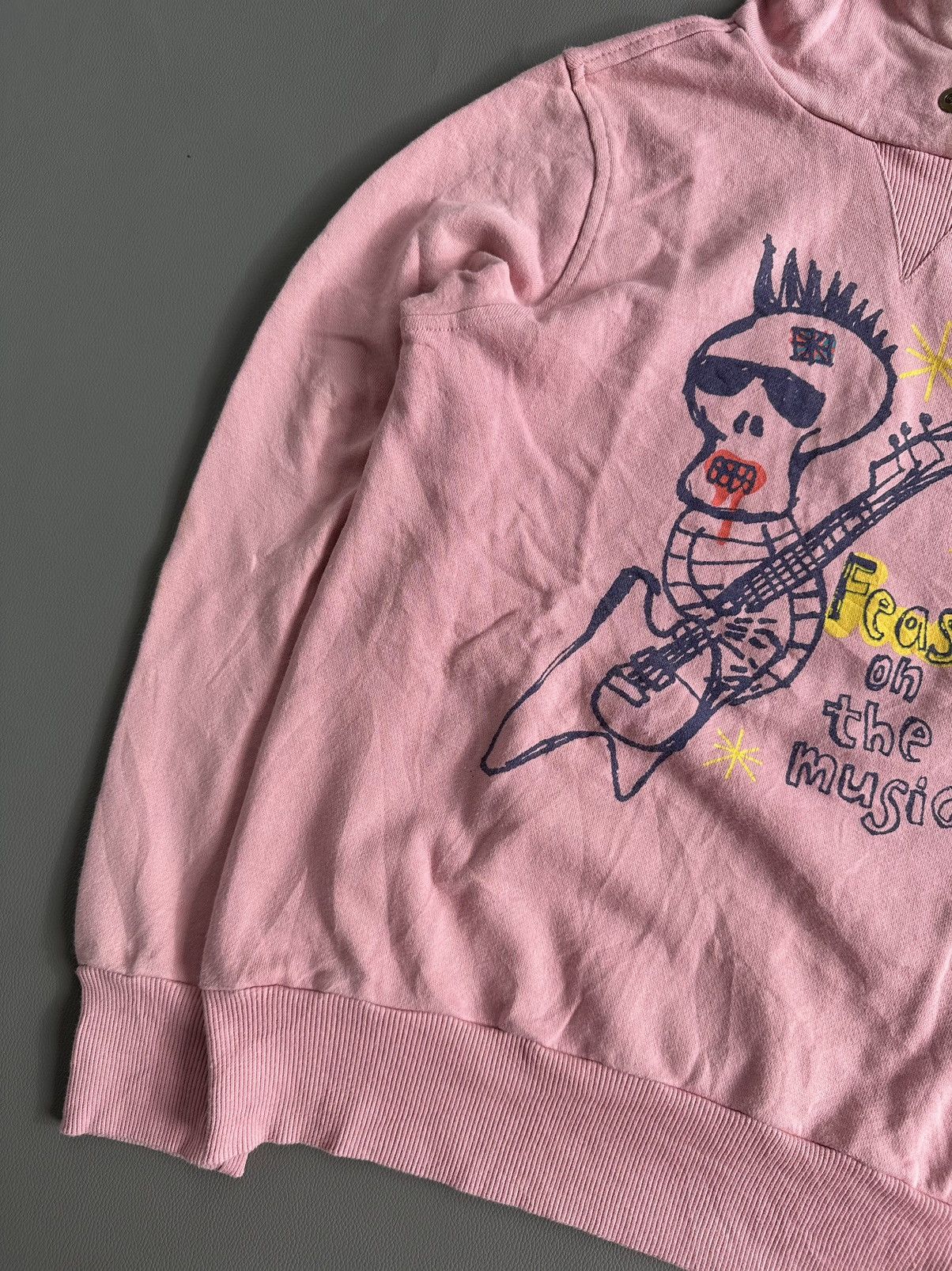 Hysteric Glamour PUNK FEAST ON THE MUSIC BALACLAVA HOODIE Size US S / EU 44-46 / 1 - 5 Thumbnail