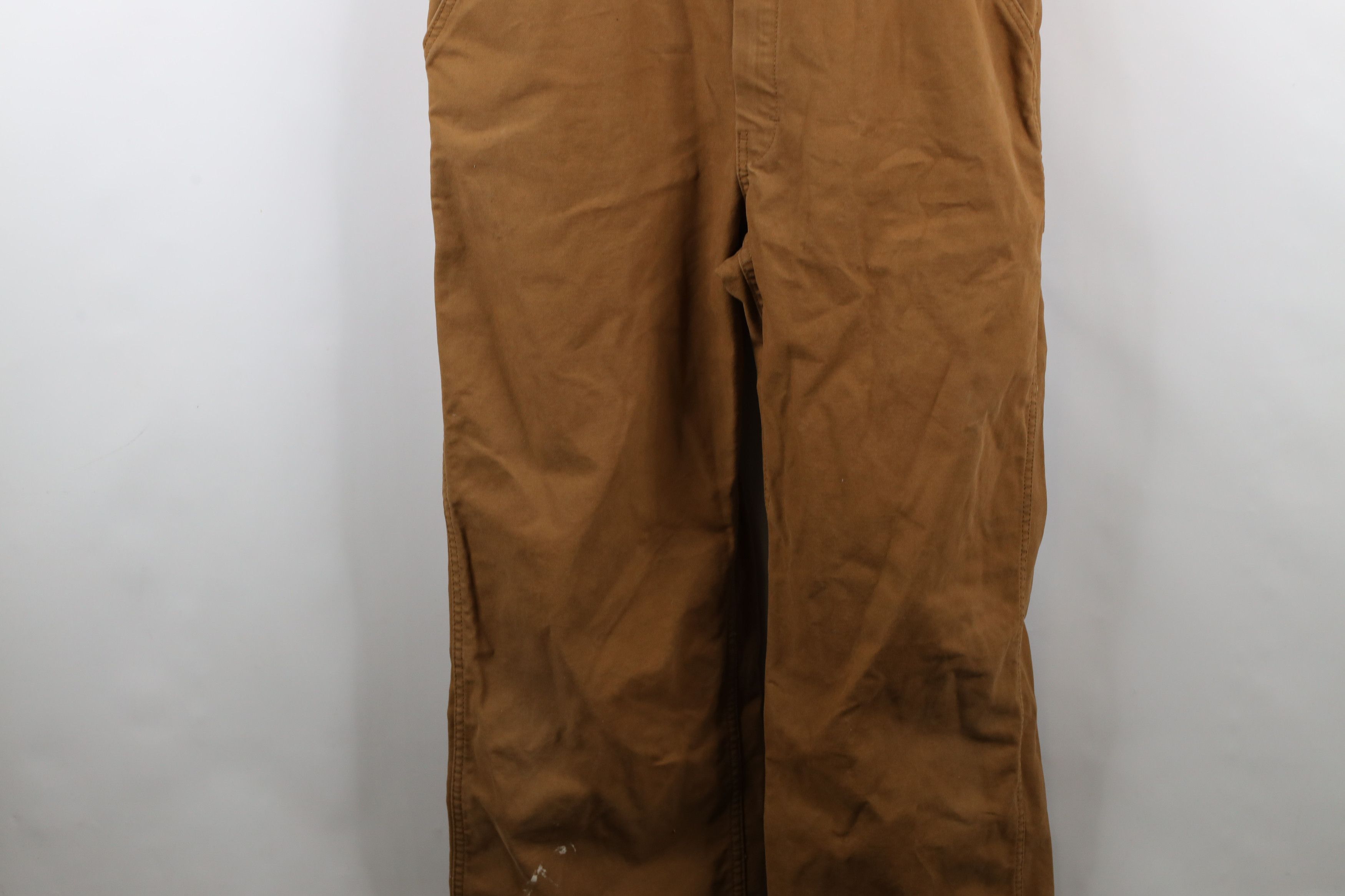 Dickies × Vintage Vintage Dickies Mens 32x30 Distressed Spell Out Wide Leg Can Size US 32 / EU 48 - 4 Thumbnail
