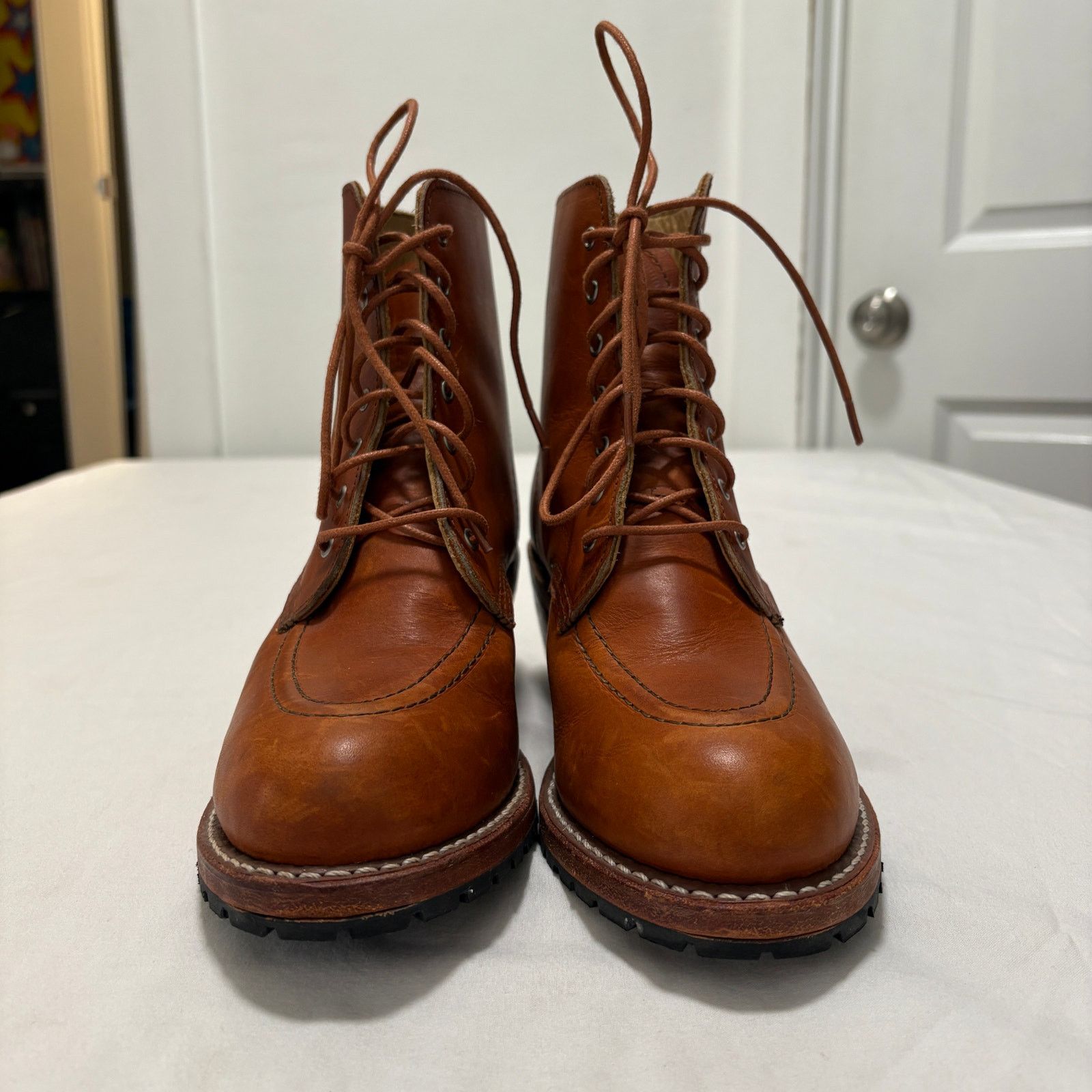 Red Wing Red Wing 3404 Leather Lace Oro Legacy Heritage Clara Boots Size US 8 / IT 38 - 2 Thumbnail