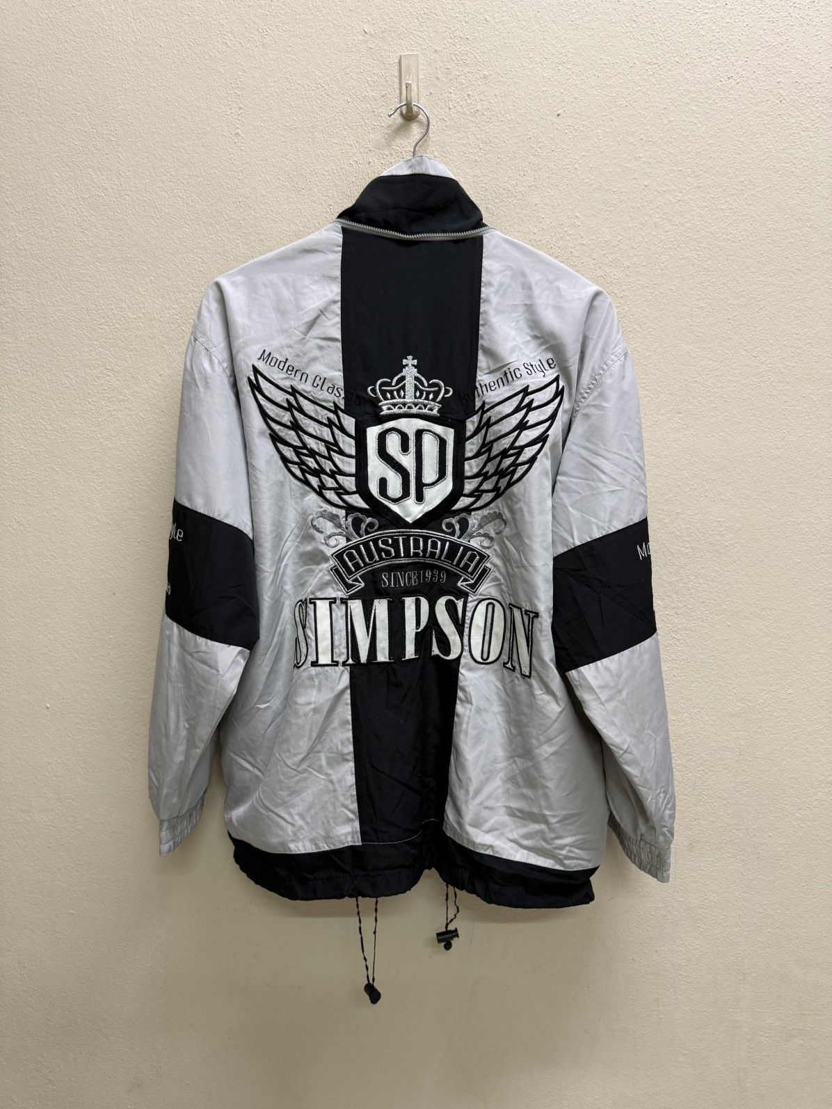 The Simpsons Vintage Simpson Sport Windbreaker Jacket Size US L / EU 52-54 / 3 - 21 Thumbnail
