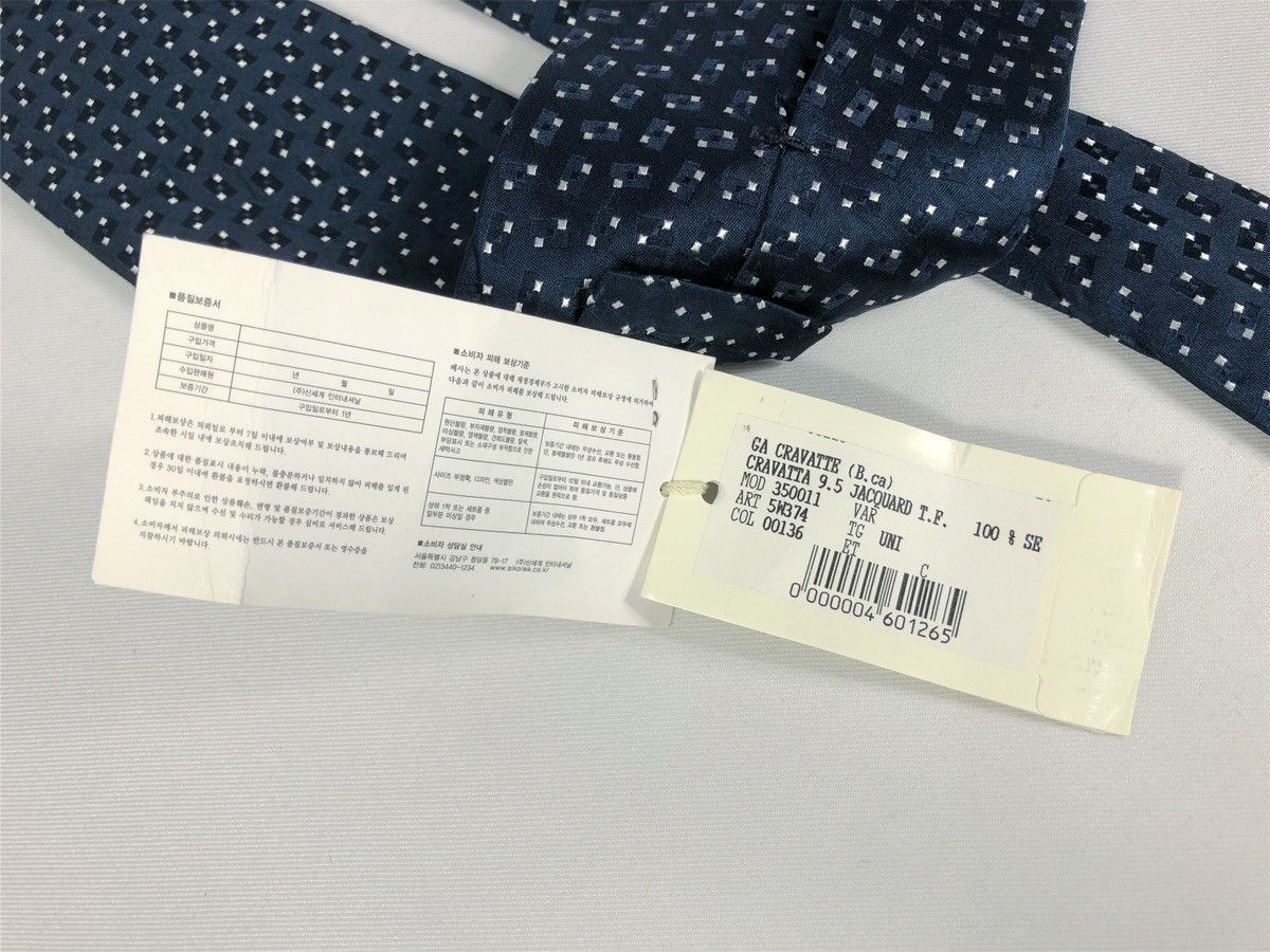 Giorgio Armani NOS Giorgio Armani Cravatte Jacquard Silk Tie Made in Italy Size ONE SIZE - 5 Thumbnail