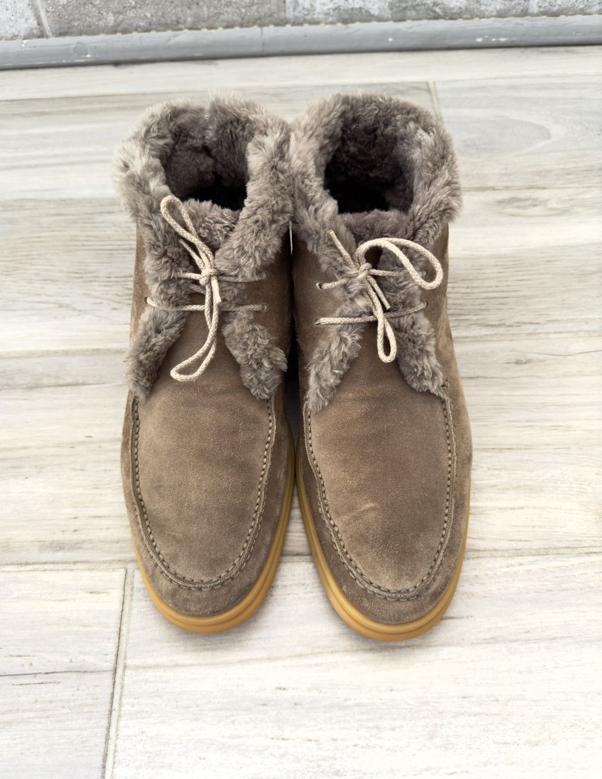 Loro Piana Loro Piana Snow Dreams Walk Beaver Fur & Suede Boots Size US 10 / EU 43 - 3 Thumbnail