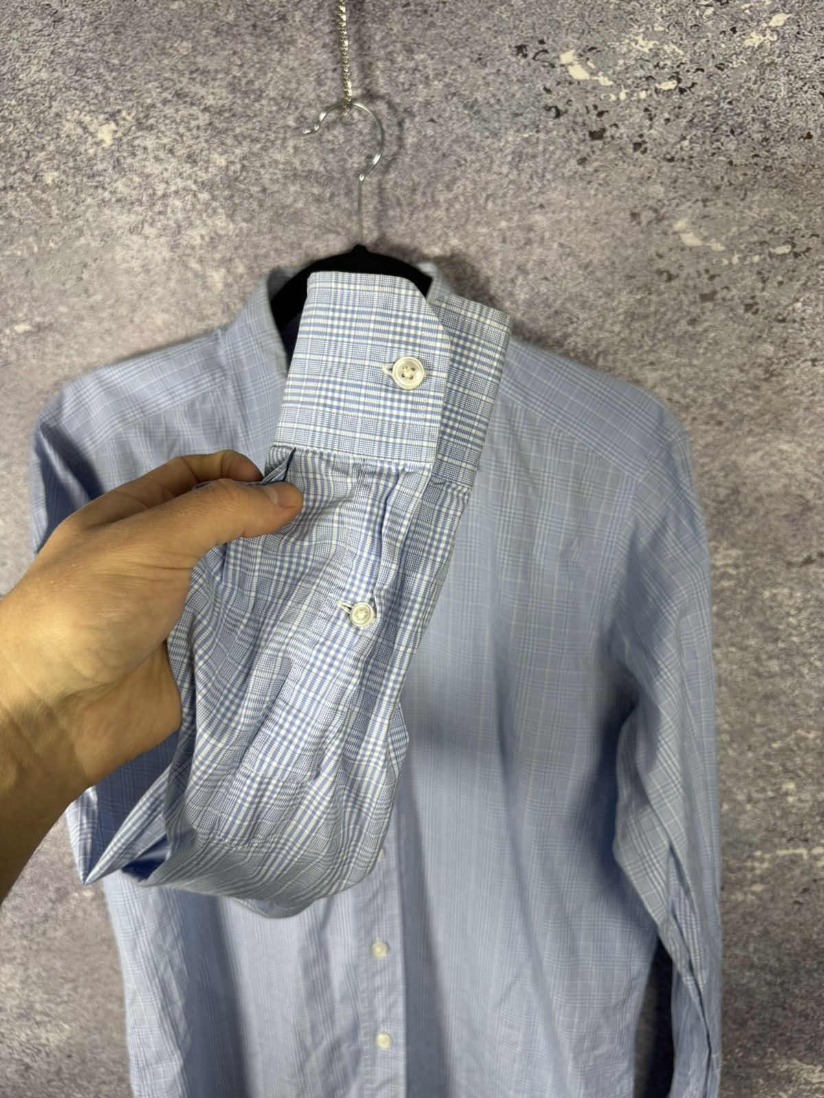 Seize sur Vingt × Vintage Seize Sur Vingt Shirt Men’s Large Gingham Check Hipster Size US L / EU 52-54 / 3 - 9 Thumbnail