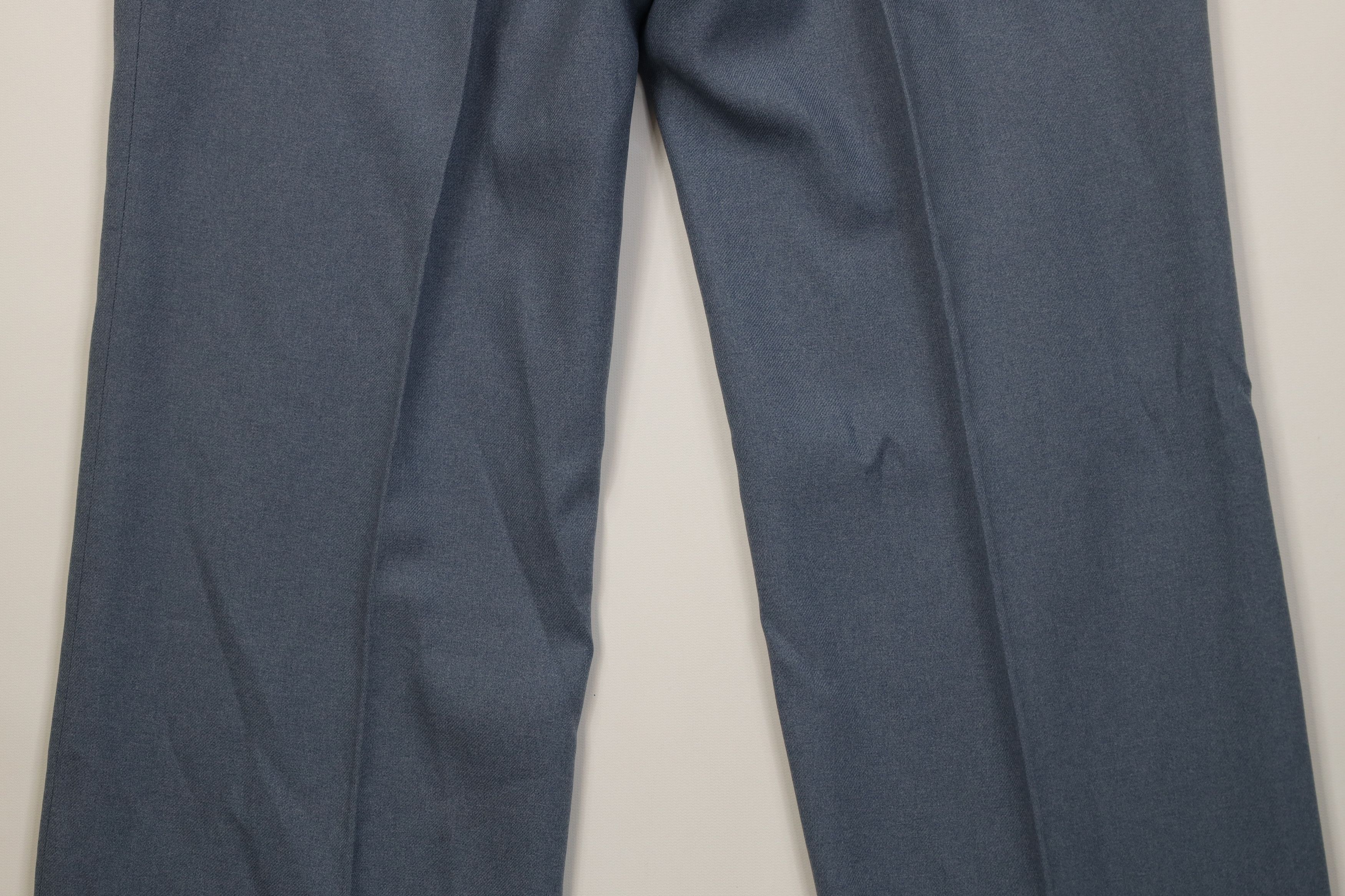 Levi's Vintage 70s Levis Wide Leg Bell Bottoms Chino Pants Blue USA Size US 34 / EU 50 - 13 Thumbnail