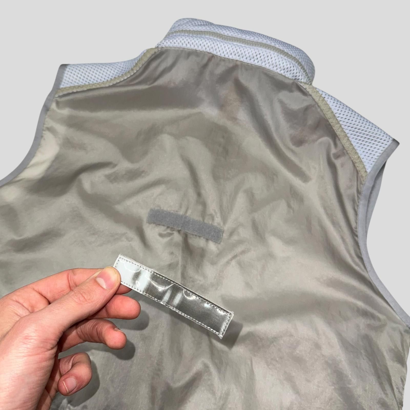 Prada Prada Sport SS00 Gel Seam Convertible Mesh Gilet - IT48 Size US M / EU 48-50 / 2 - 7 Thumbnail