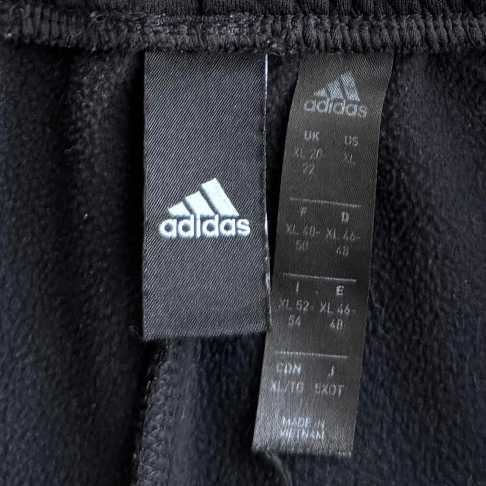 Adidas × Vintage Vintage Y2K Adidas Black Baggy Skater Essential Sweatpants Size US 34 / EU 50 - 3 Thumbnail