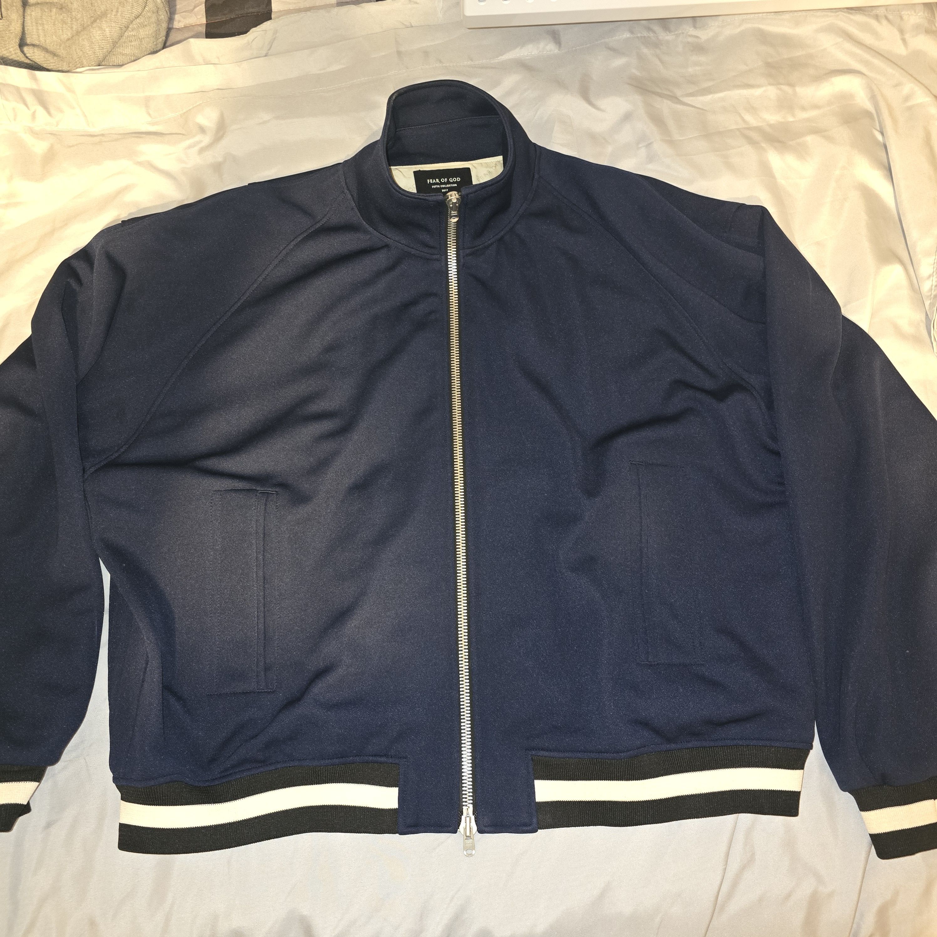 Fear of God Fear Of God 5th Collection 1987 Celtic Satin Half Zip