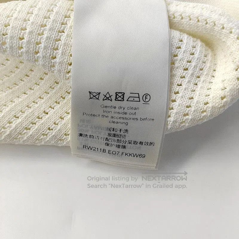 Louis Vuitton Louis Vuitton Summer Beige Sleeveless Cotton Top . Size S / US 4 / IT 40 - 4 Thumbnail