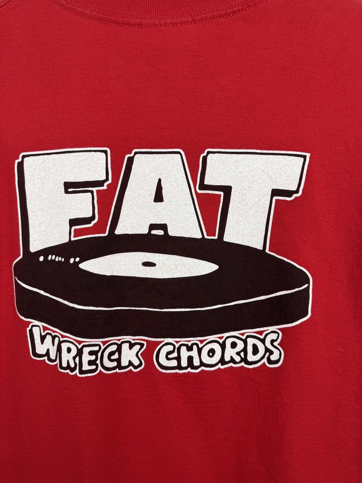 Alstyle 🇺🇸 Vtg 90s FAT Wreck Chords Punk Rock USA Label T-Shirt NOFX Size US L / EU 52-54 / 3 - 5 Thumbnail
