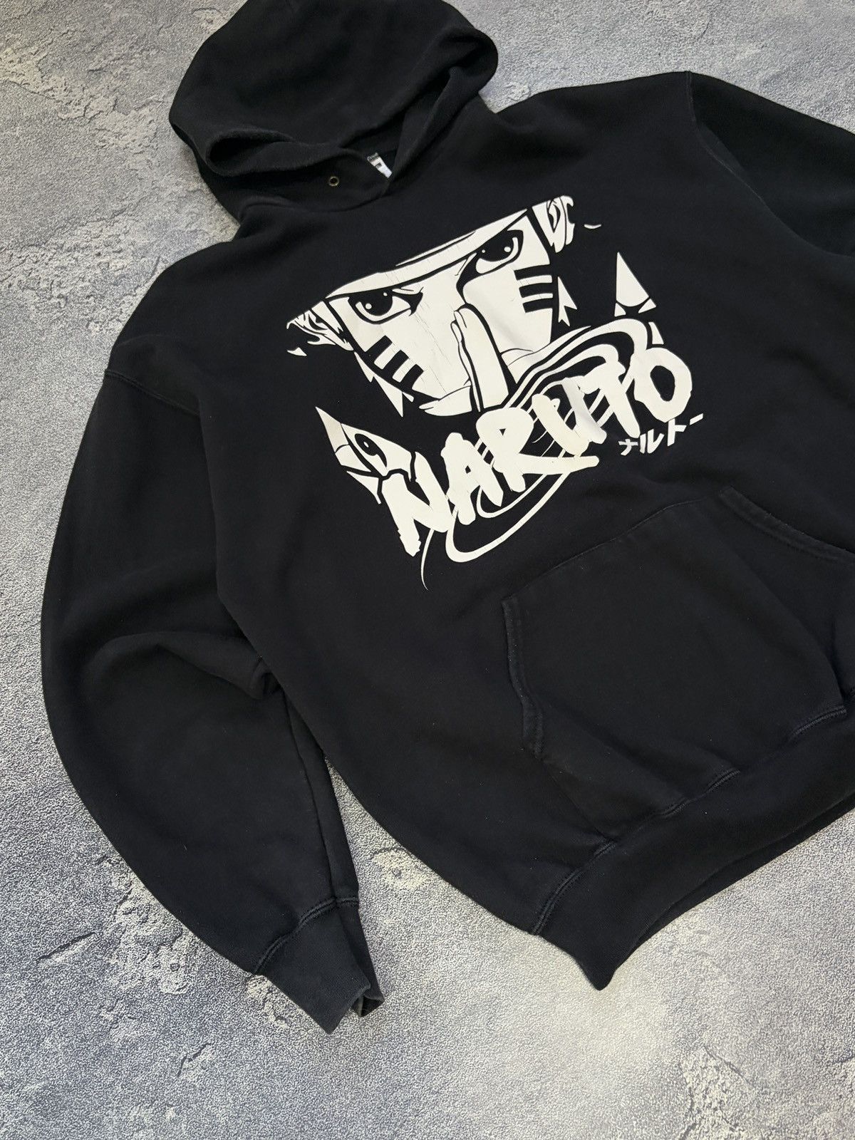 Vintage Vintage Naruto Shippuden Hoodie Black Anime Manga Y2K XL Size US XL / EU 56 / 4 - 10 Thumbnail